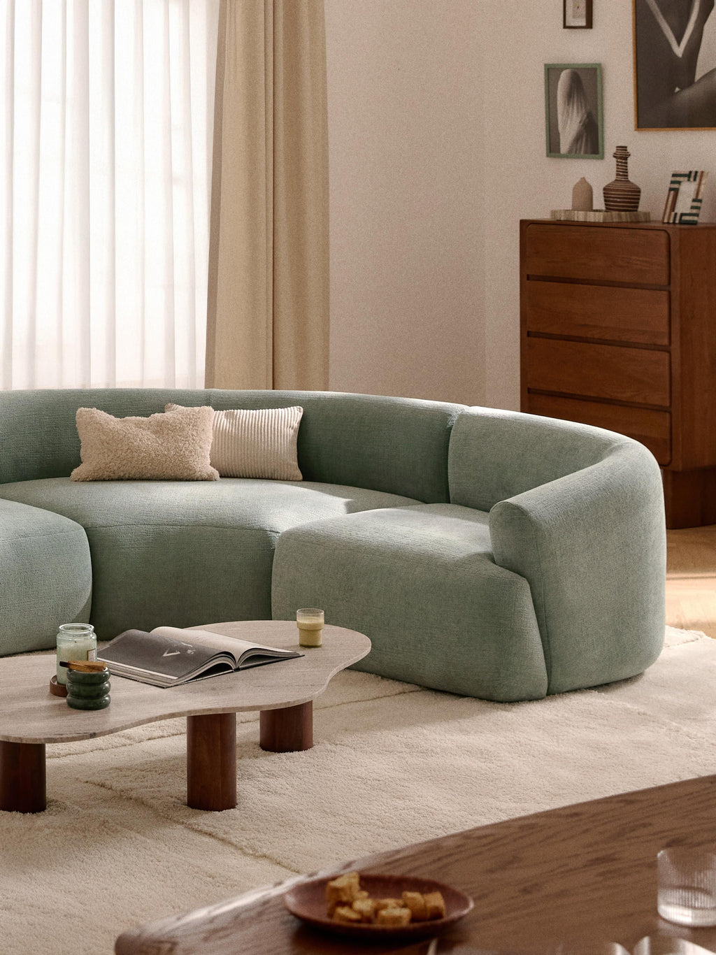 Sofia Modular Corner Sofa (4-seater)