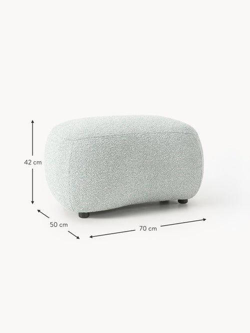 Alba Bouclé Ottoman