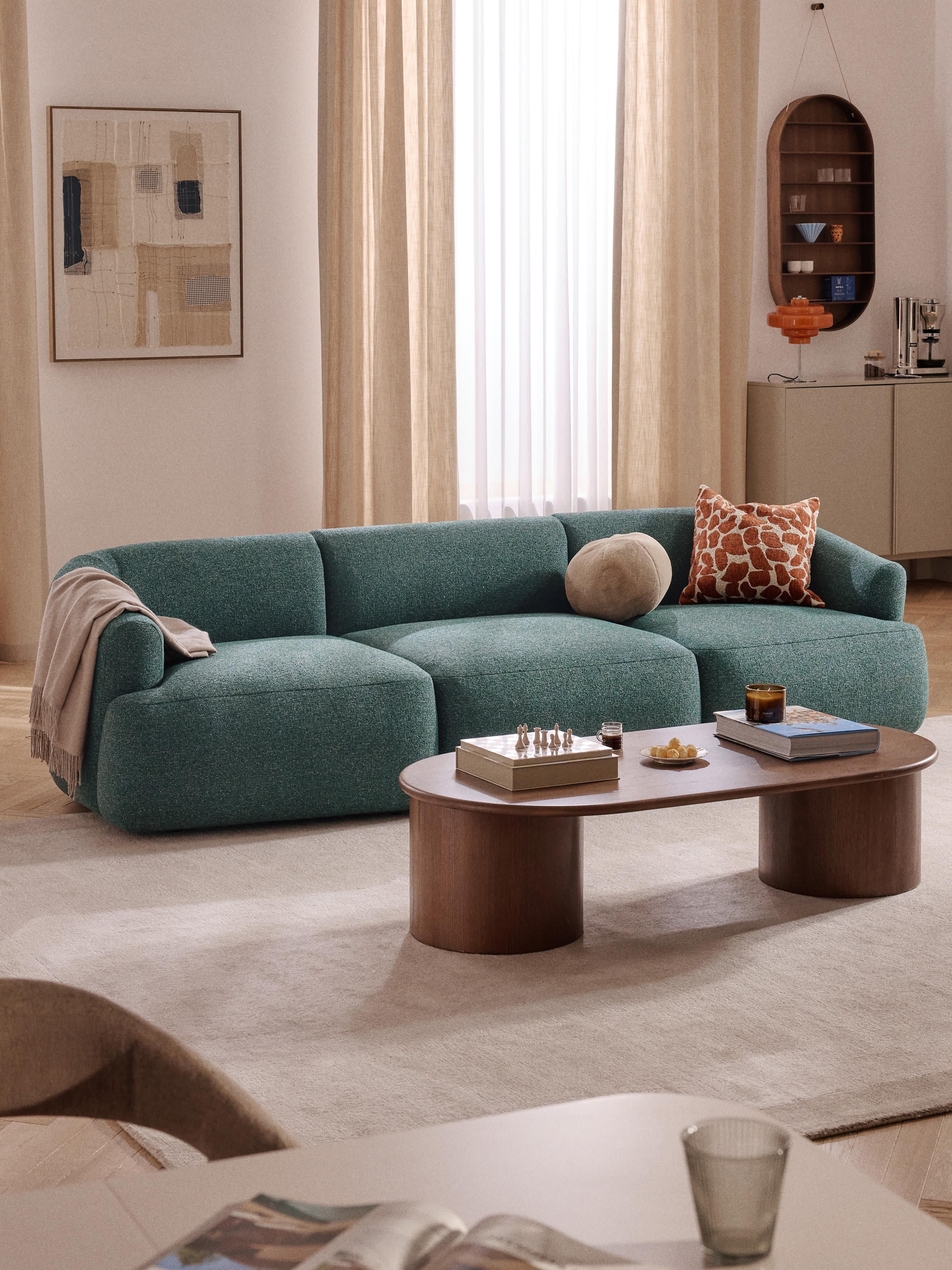 Sofia Modular Bouclé Sofa (4-seater)