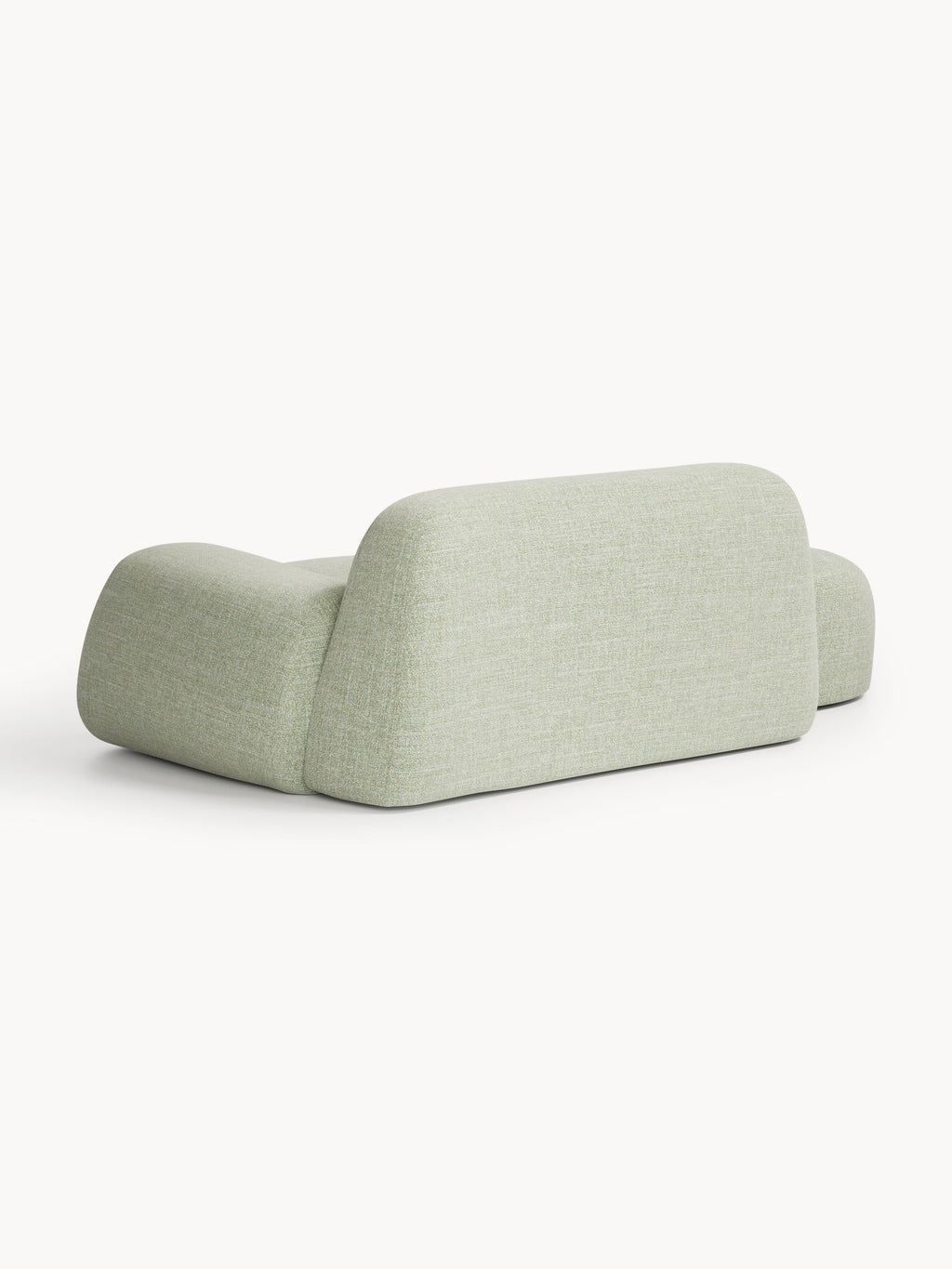 Wolke Bouclé Sofa (2-seater) with Chaise End