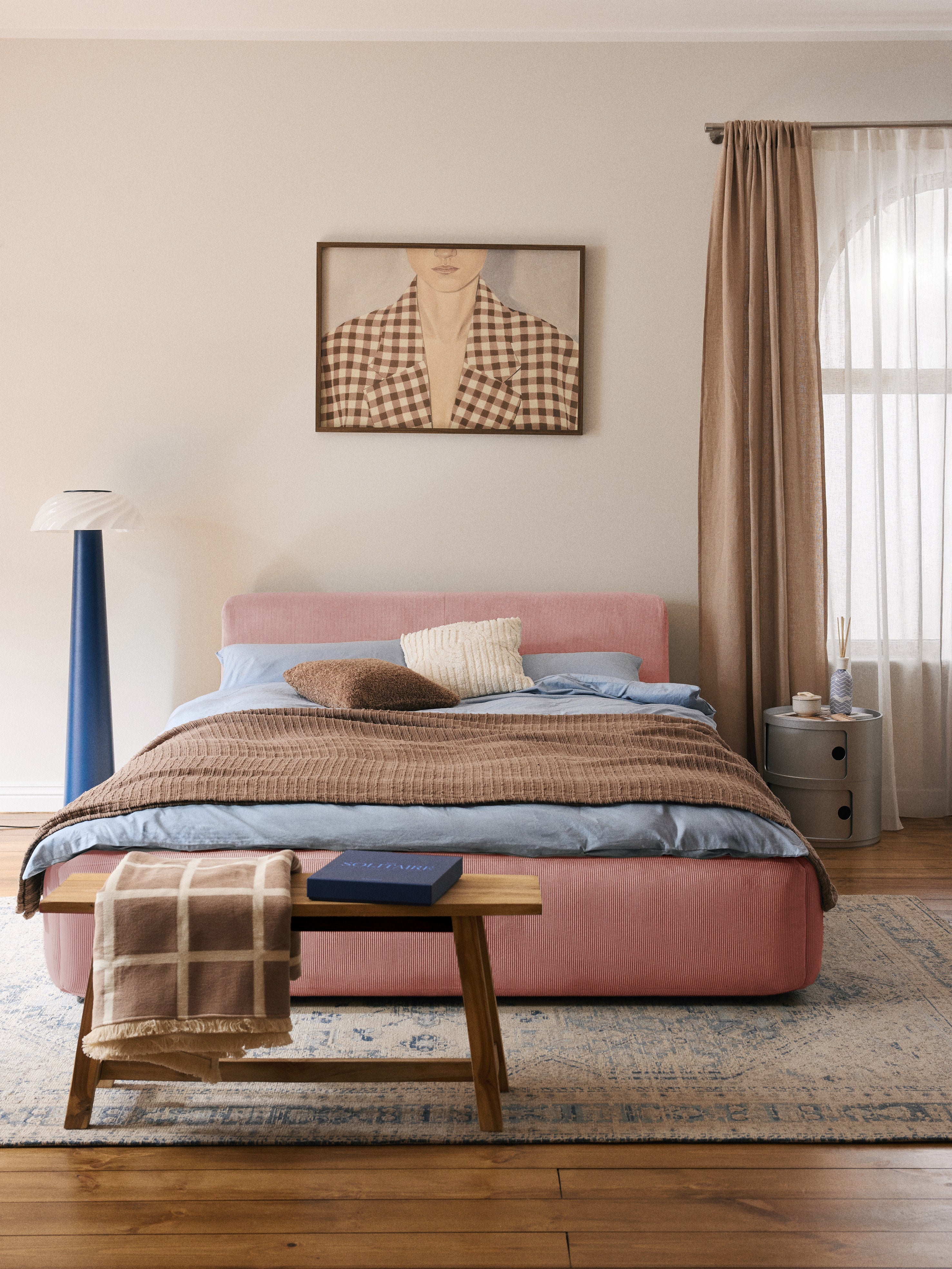 Melva Upholstered Bed