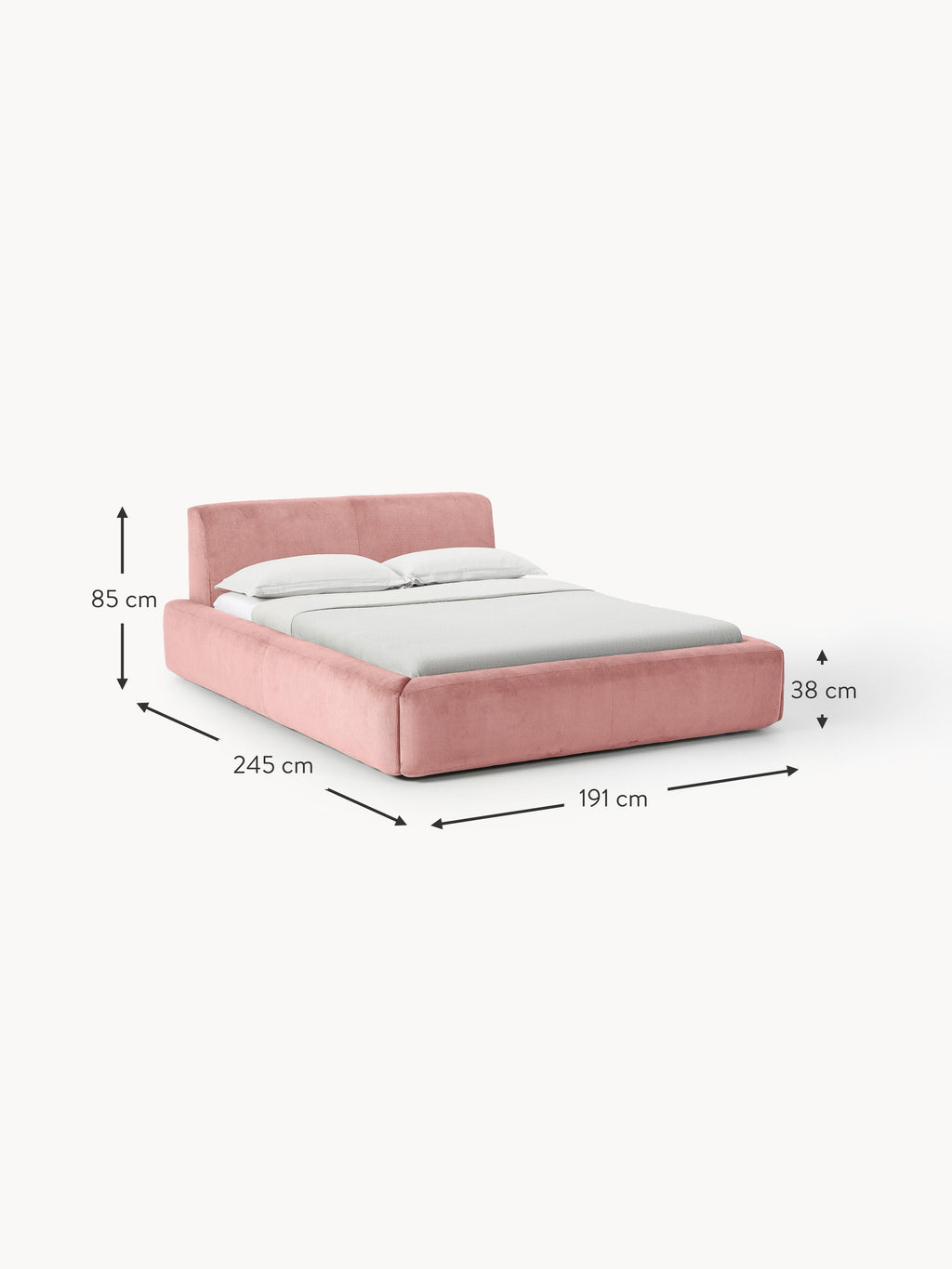 Melva Upholstered Bed