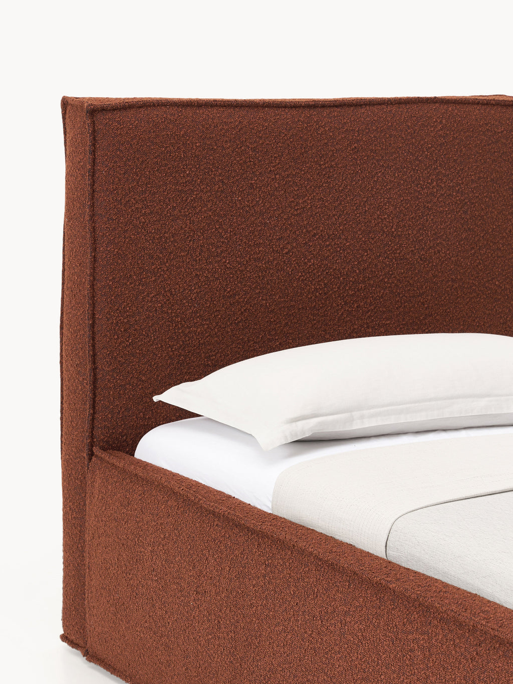 Dream Upholstered Bouclé Bed