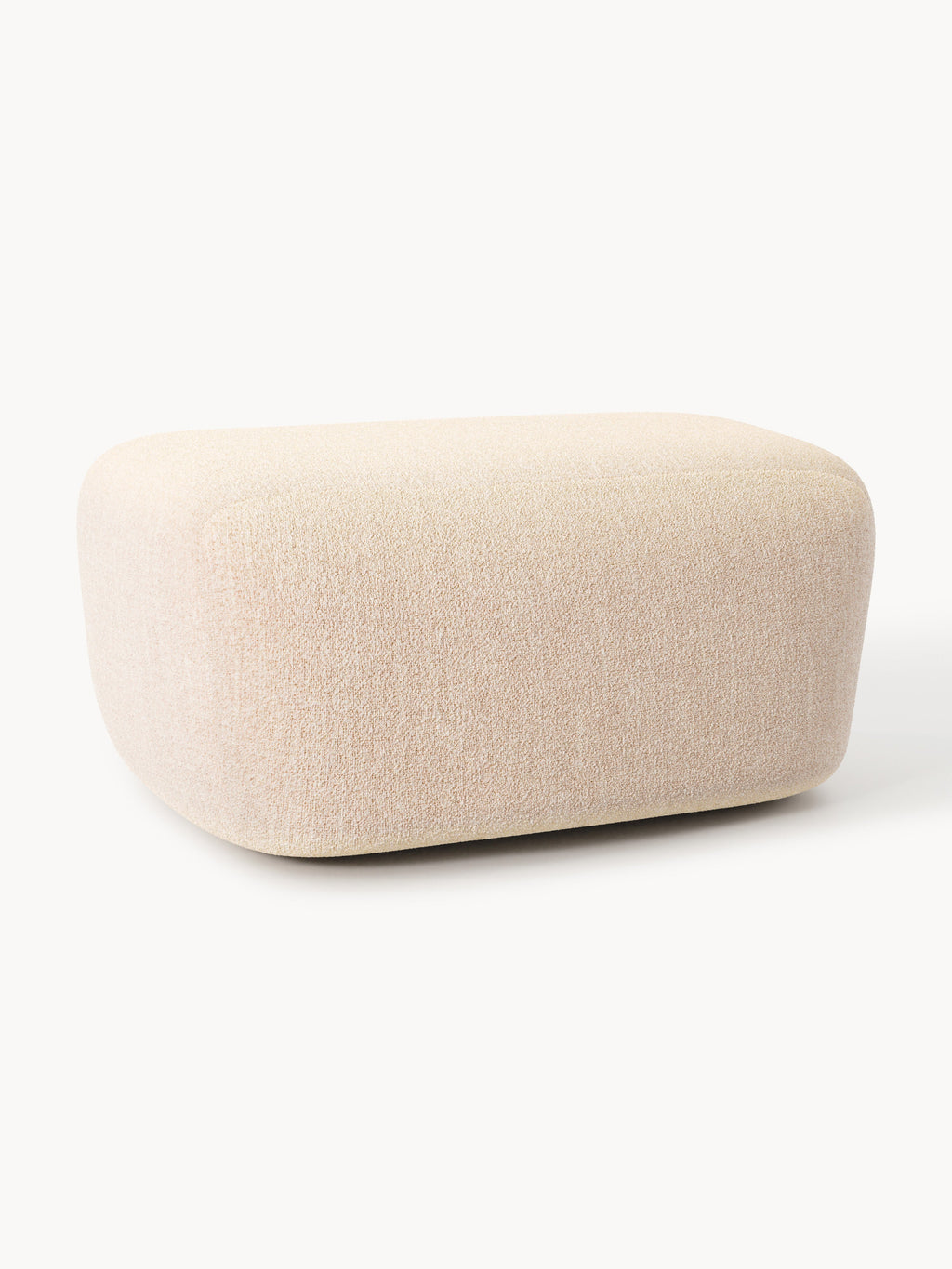 Wolke Large Bouclé Ottoman