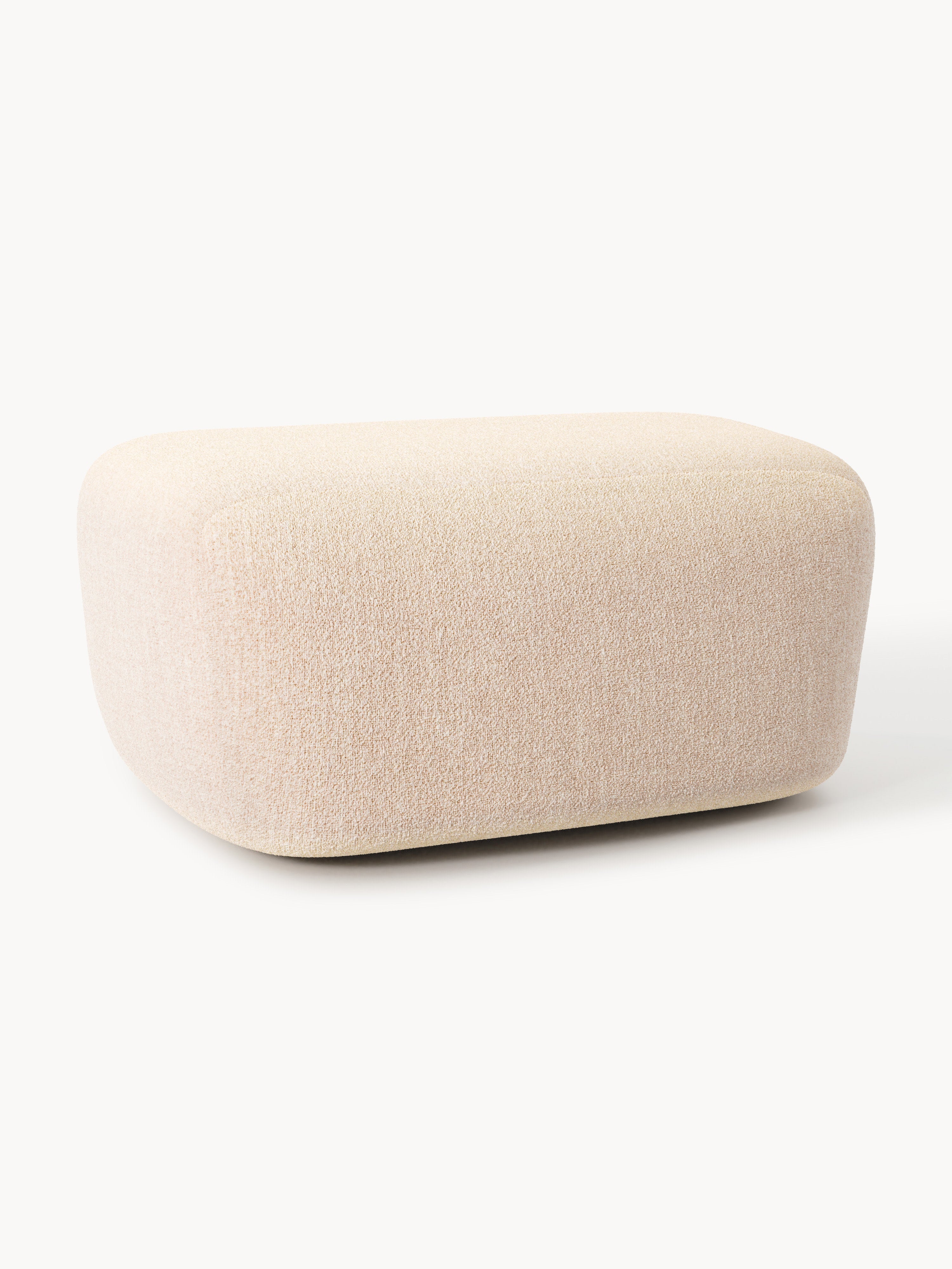 Wolke Large Bouclé Ottoman