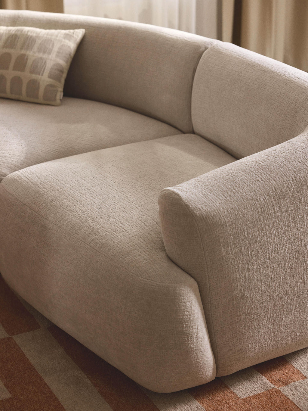 Sofia Modular Corner Sofa (4-seater)