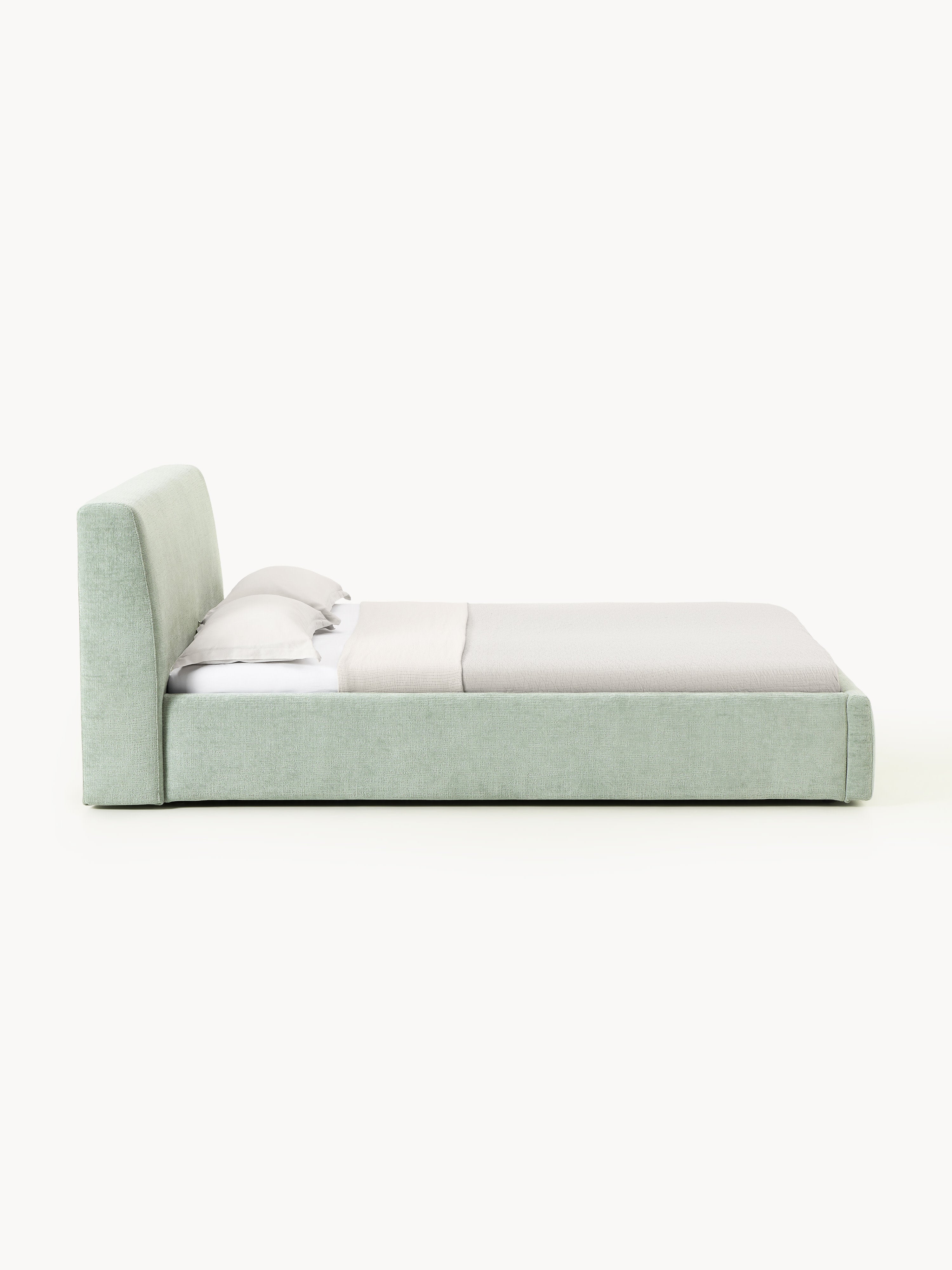 Cloud Upholstered Bed with Storage