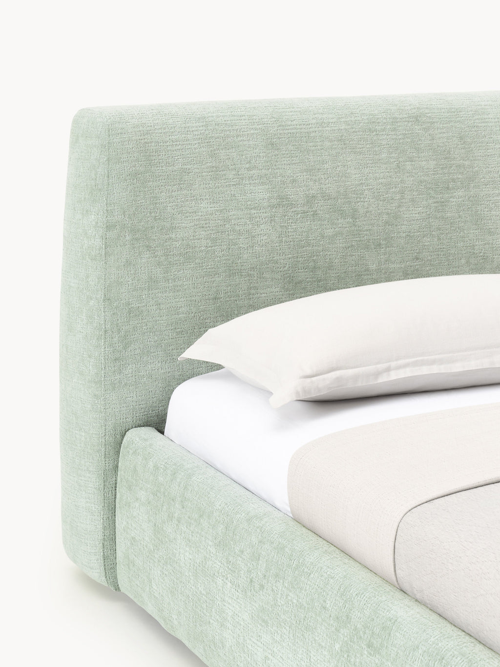 Cloud Upholstered Bed with Storage