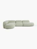 Gallery image 1 - XL Modular Bouclé Corner Sofa Wolke with Chaise Ends