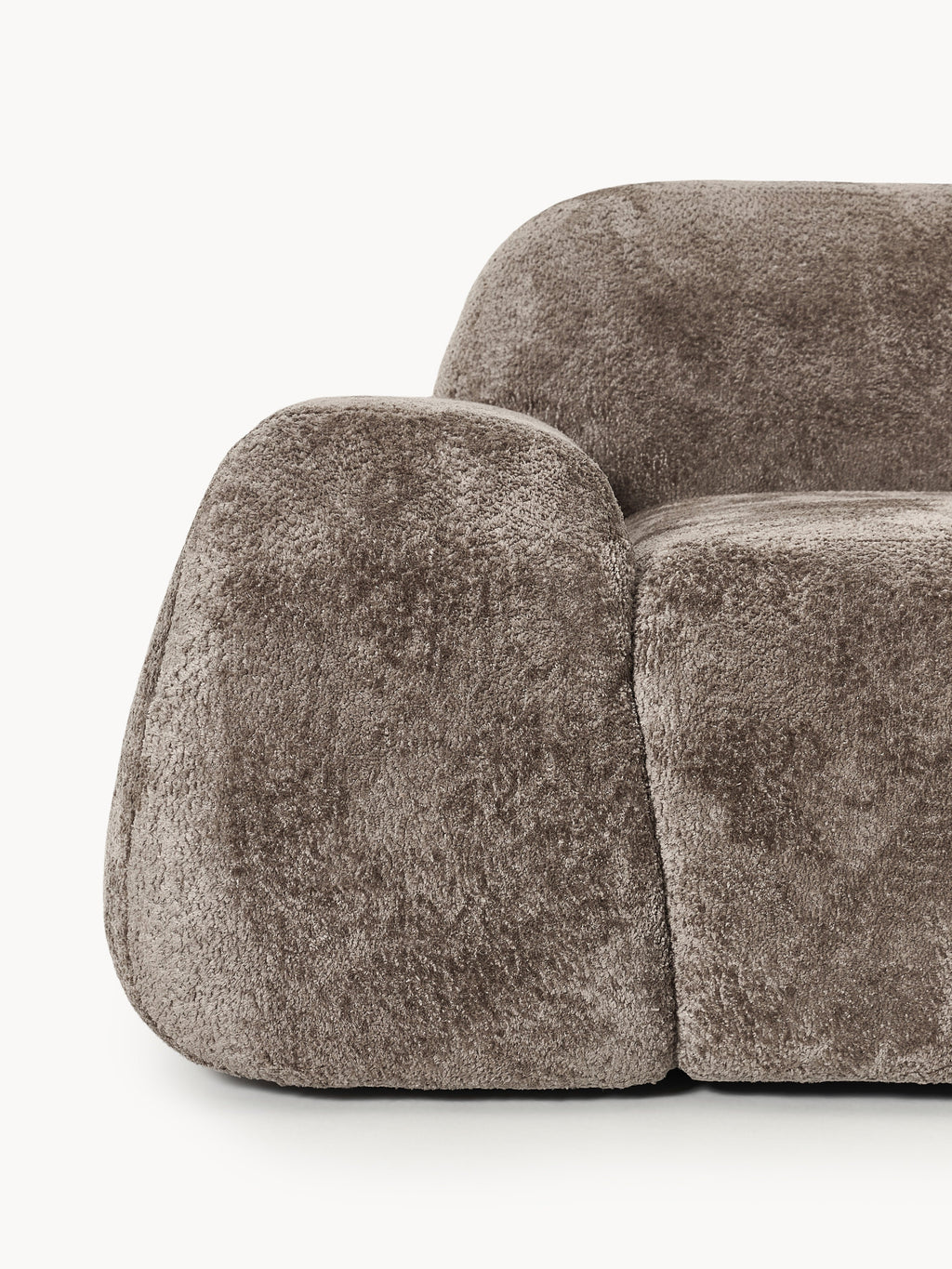 Wolke Modular Teddy Bouclé Chaise (3-seater)