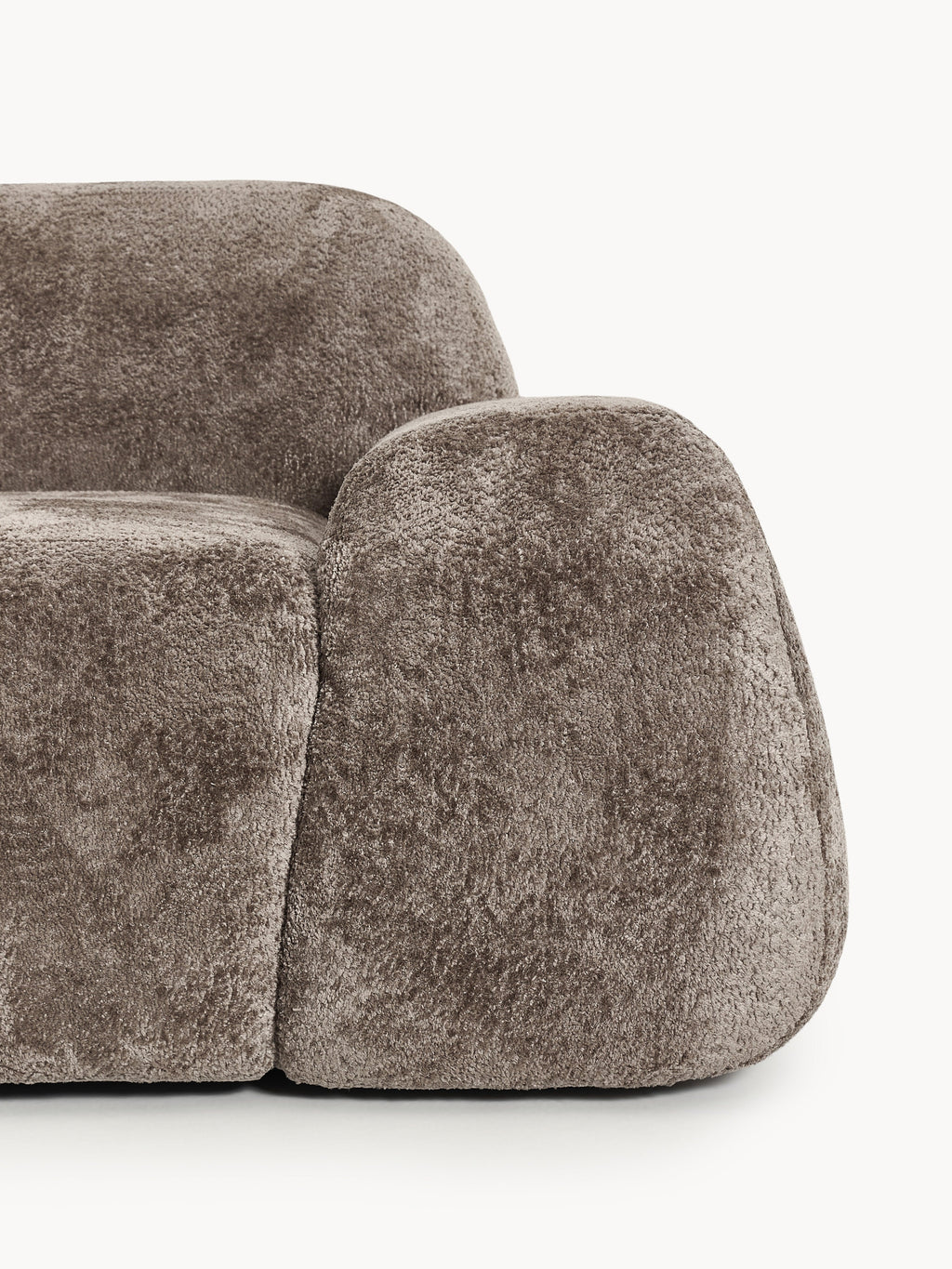 Wolke Modular Teddy Bouclé Chaise (3-seater)