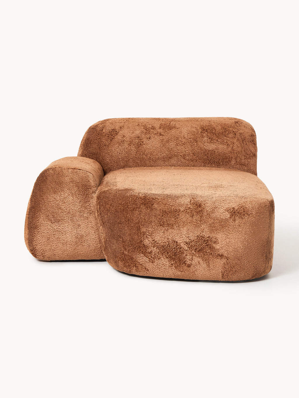 Wolke Teddy Bouclé Chaise Corner Module