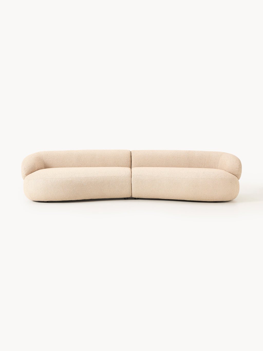 Alba Bouclé Sofa (4-seater)