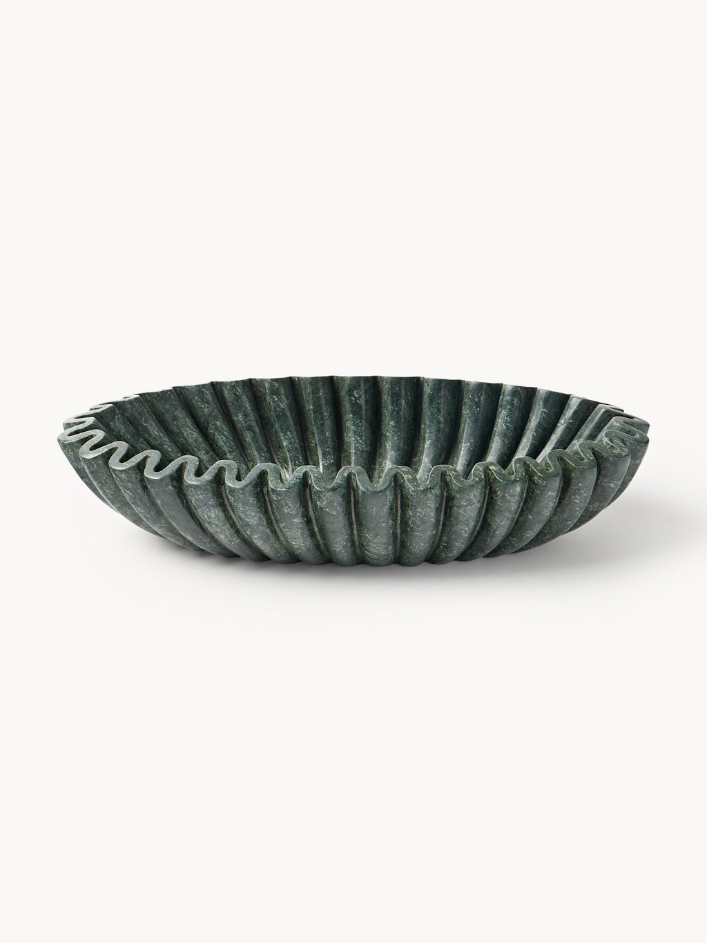 Gallery image 1 - Handmade Oval Decorative Marble Bowl Santorini