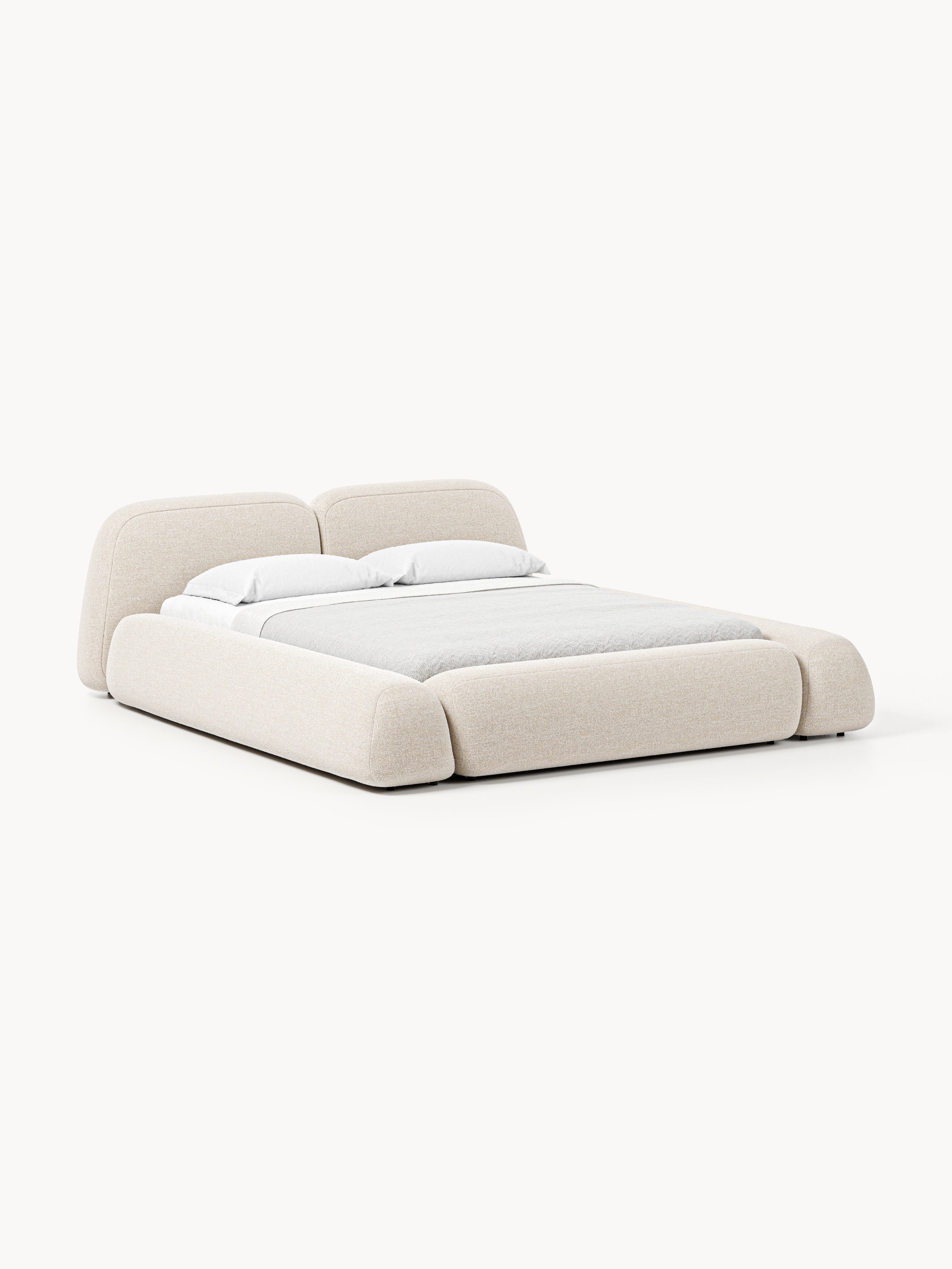 Wolke Upholstered Bouclé Bed