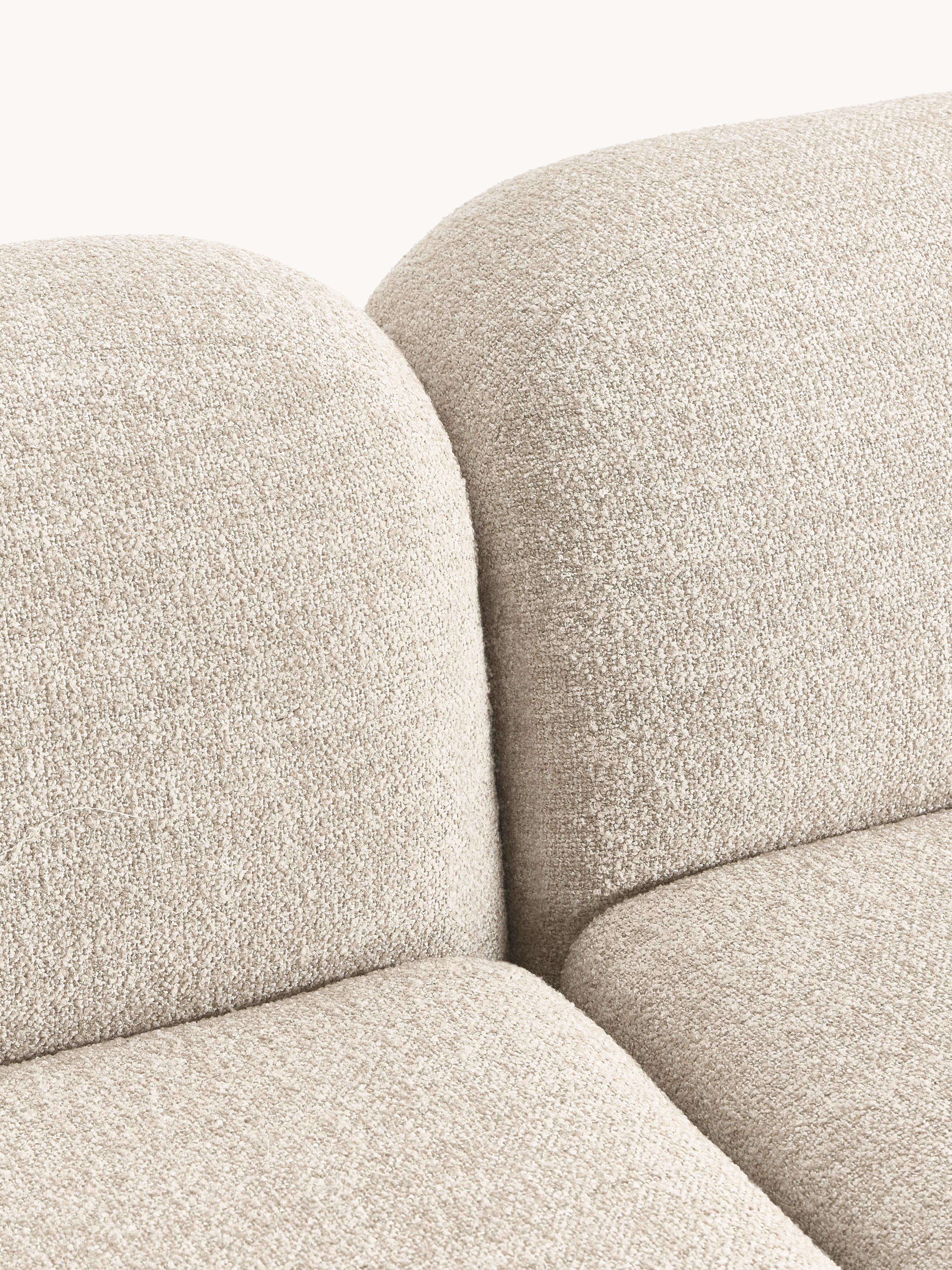 Wolke XL Modular Bouclé Corner Sofa with Chaise End