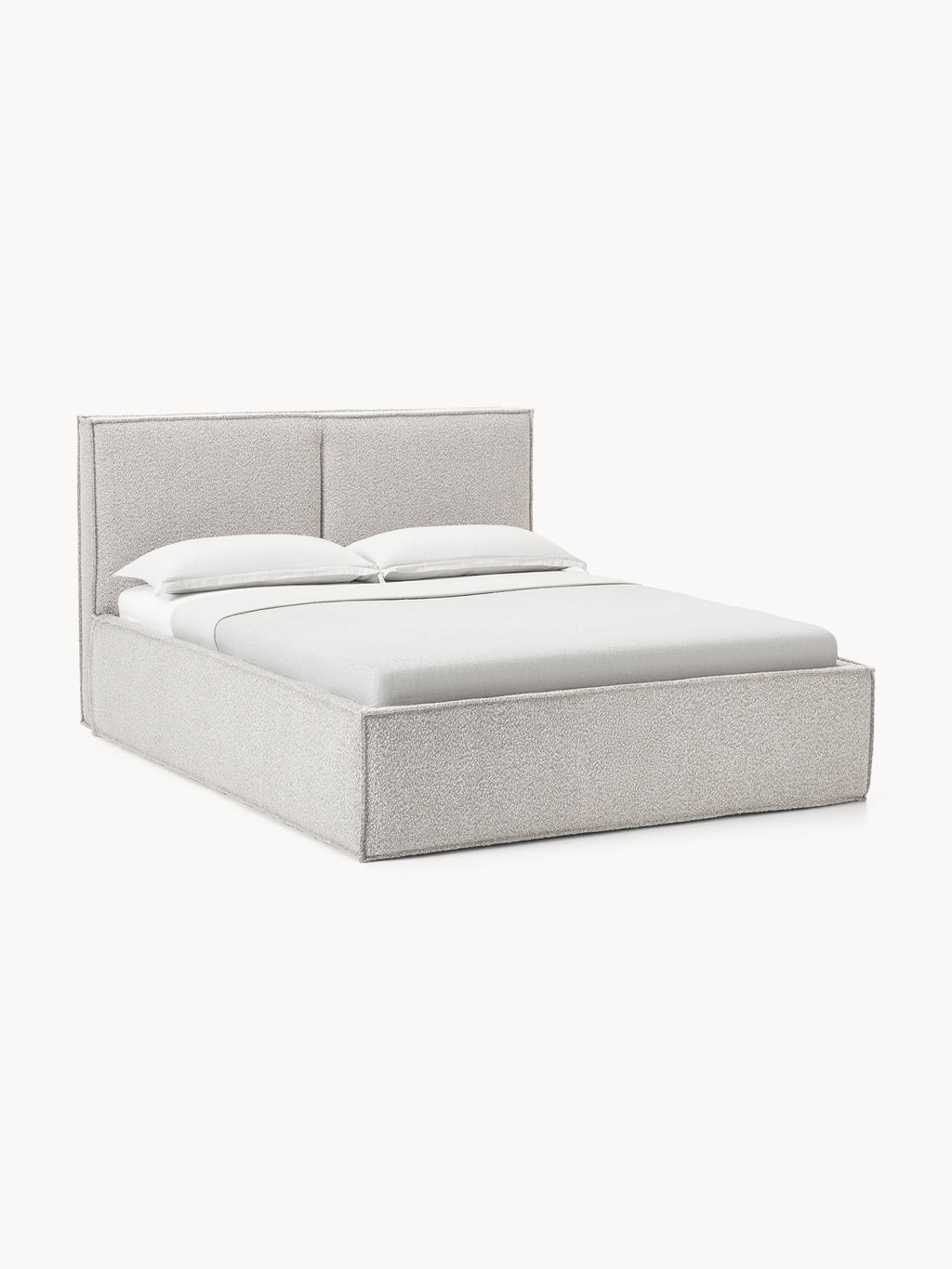 Gallery image 1 - Upholstered Bouclé Bed Dream