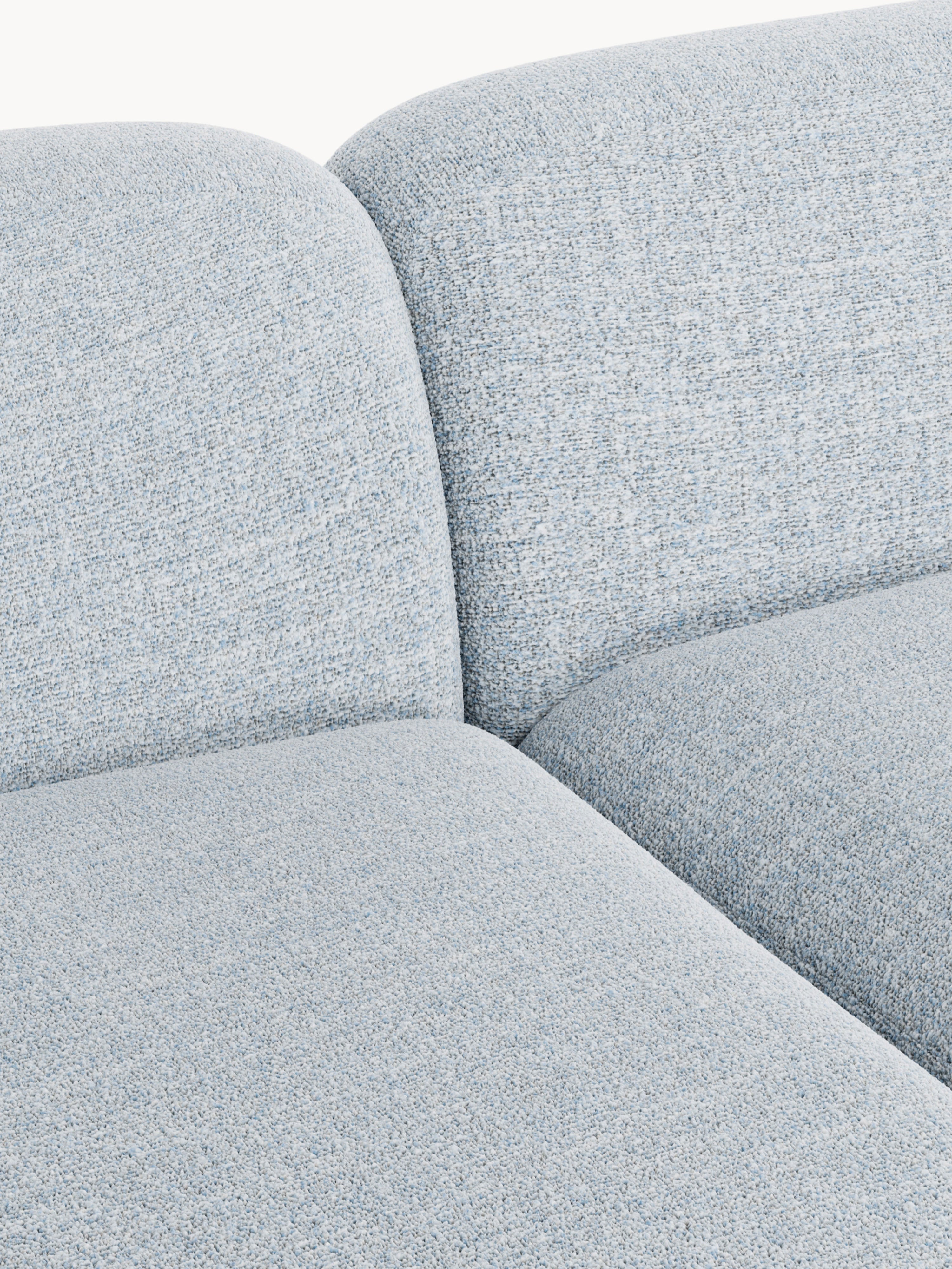 Wolke XL Modular Bouclé Corner Sofa with Chaise End