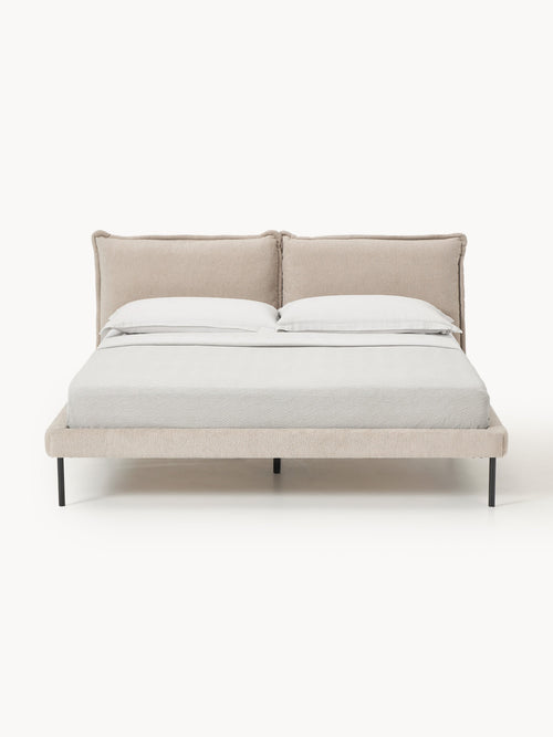 Amelia Upholstered Teddy Bouclé Bed