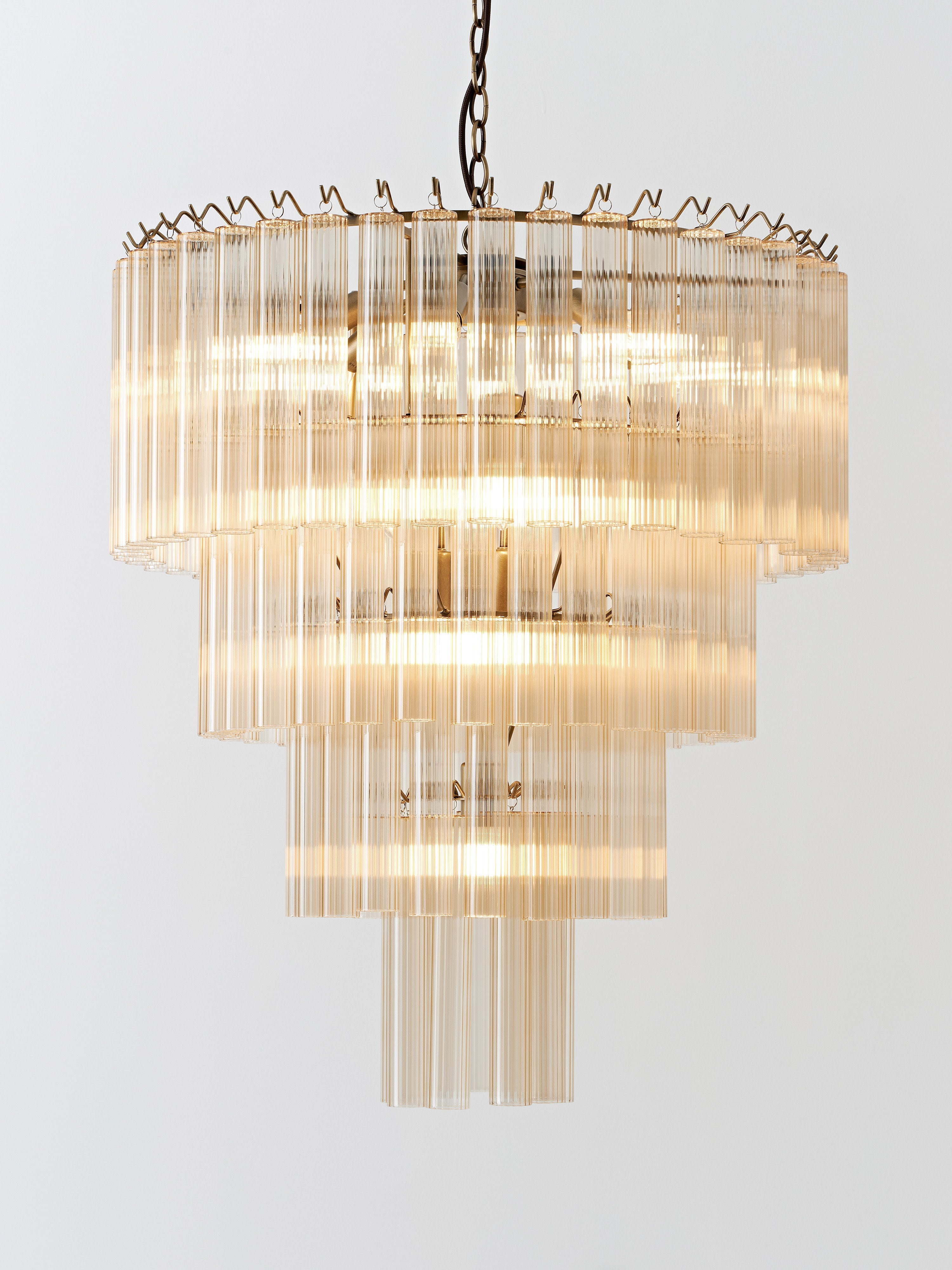 Janae Glass Chandelier