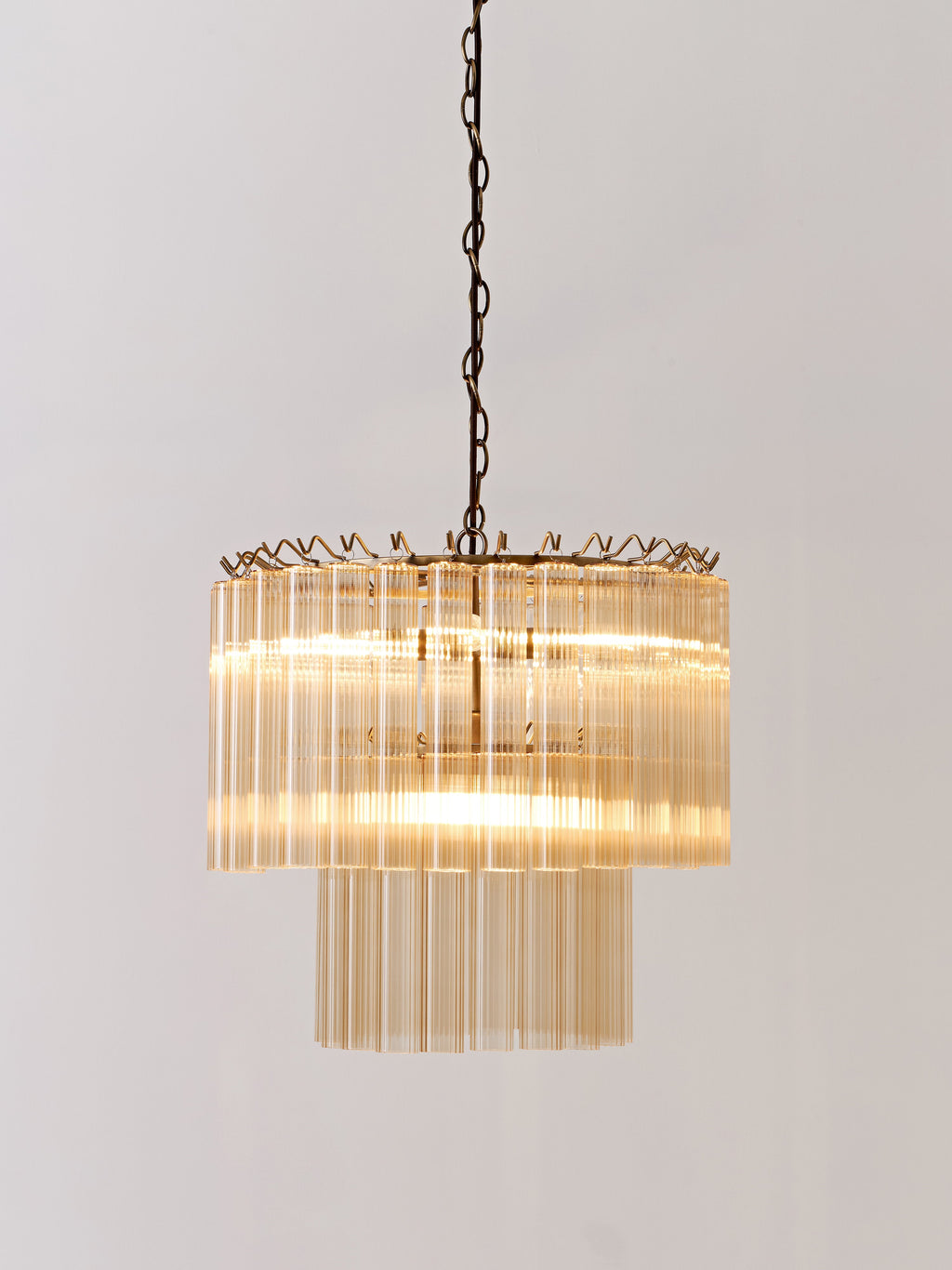 Janae Glass Chandelier
