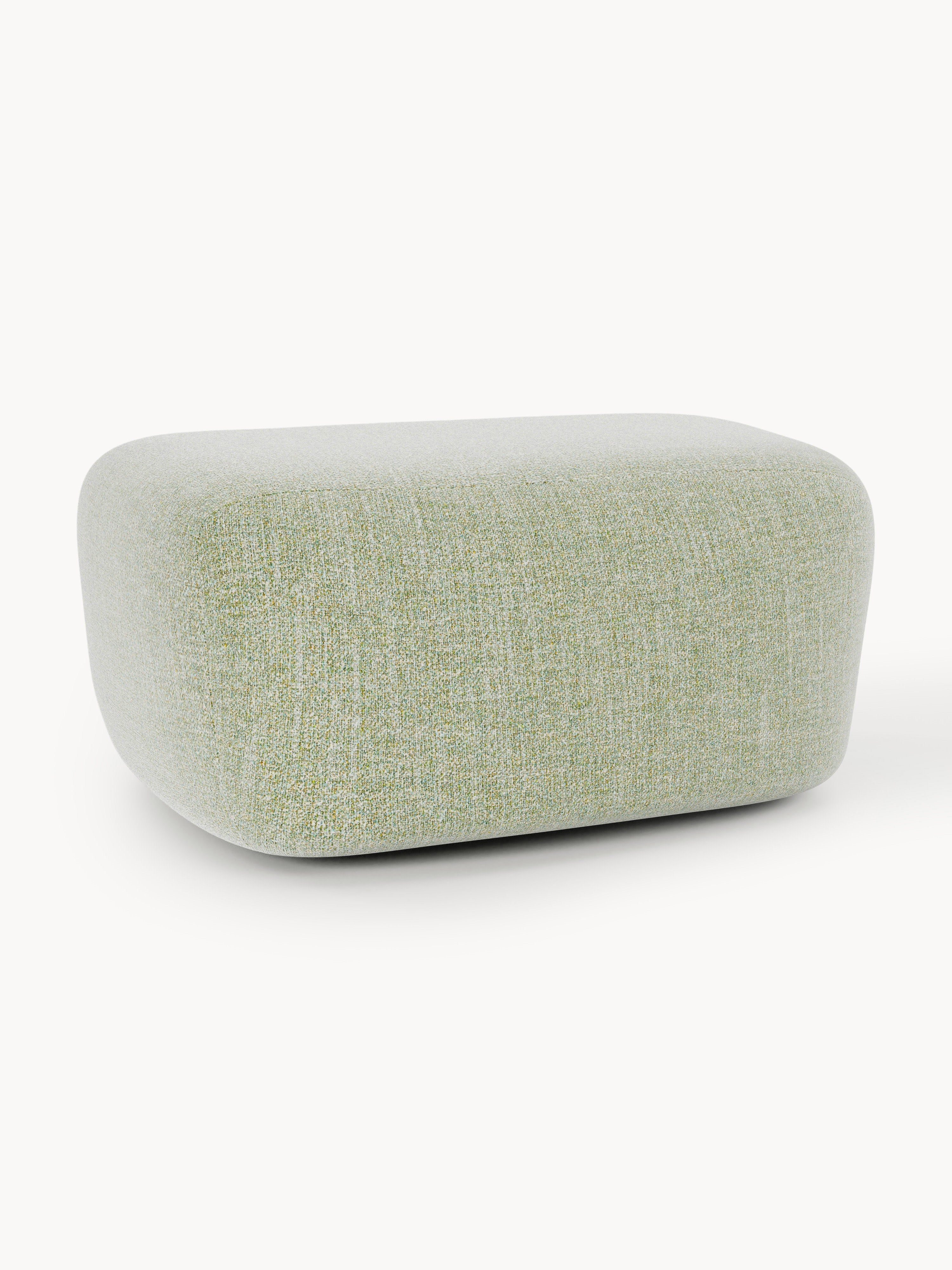 Gallery image 1 - Large Bouclé Ottoman Wolke