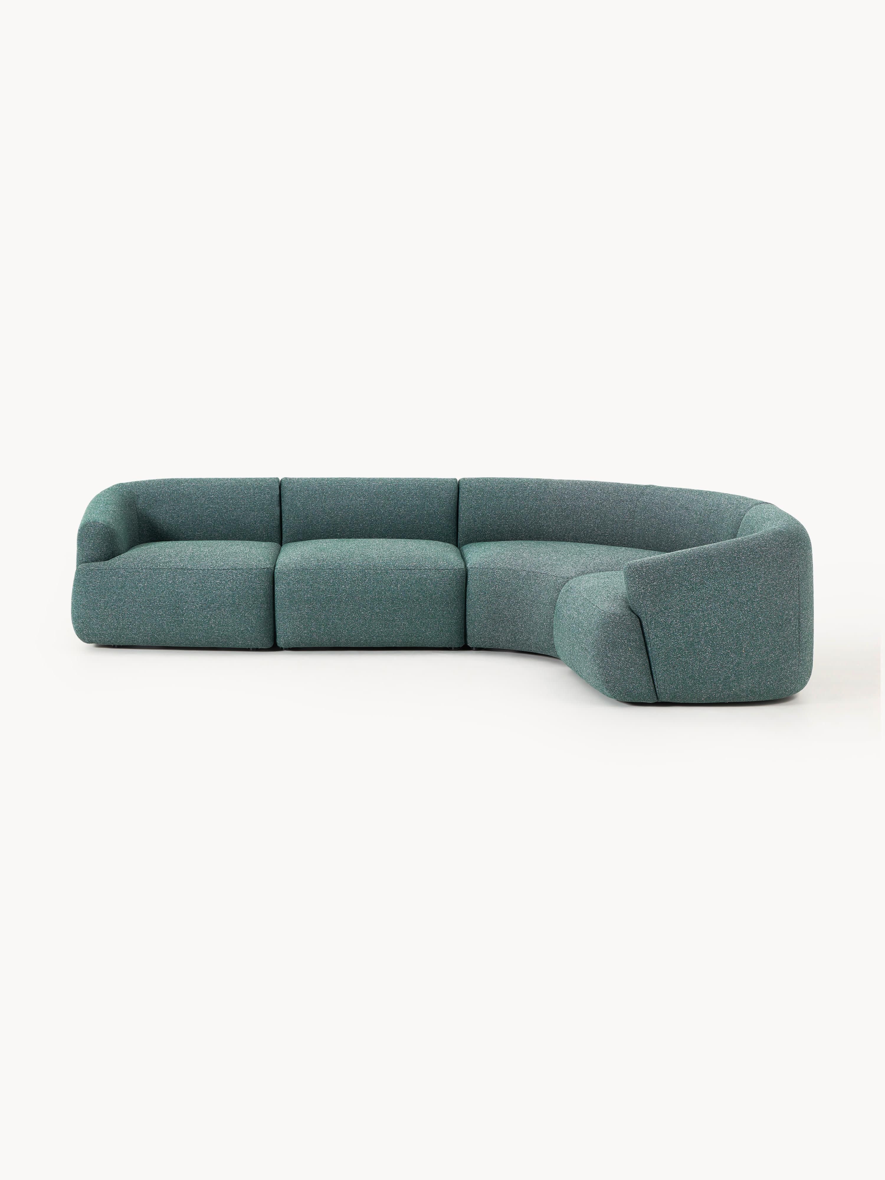Gallery image 1 - Modular Bouclé Corner Sofa Sofia (4-seater)
