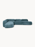 Gallery image 1 - XL Modular Teddy Bouclé Corner Sofa Wolke with Chaise Ends