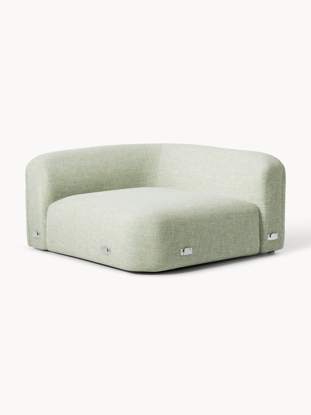 Gallery image 1 - Round Bouclé Corner Module Wolke