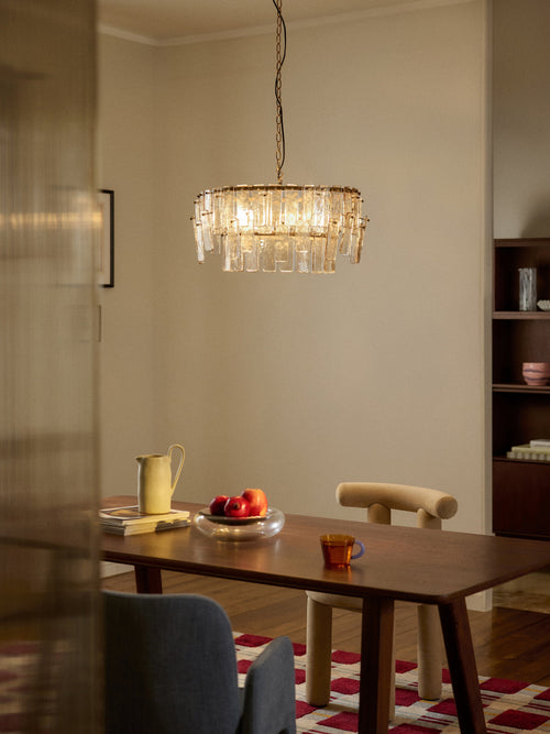 Cersei Large Glass Pendant Light