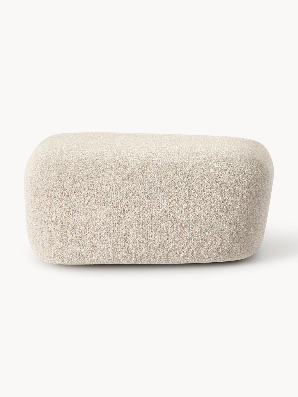 Wolke Large Bouclé Ottoman