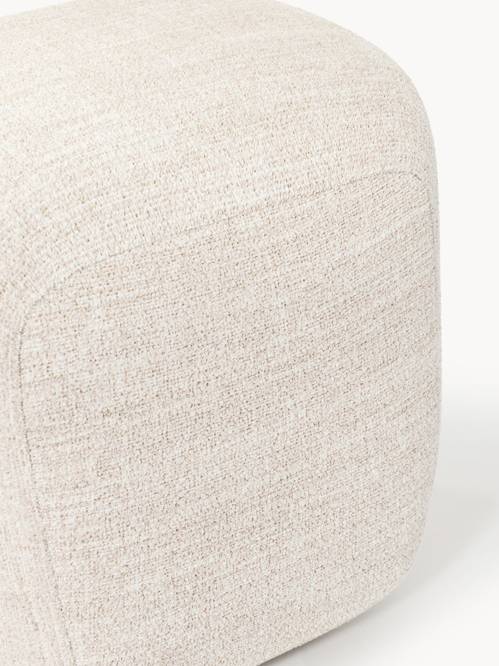Wolke High Bouclé Ottoman