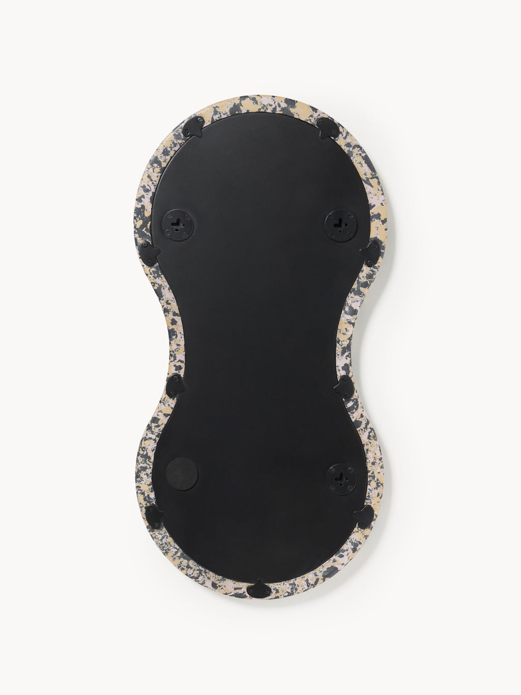 Elara Wall Mirror with Engineered Marble Frame