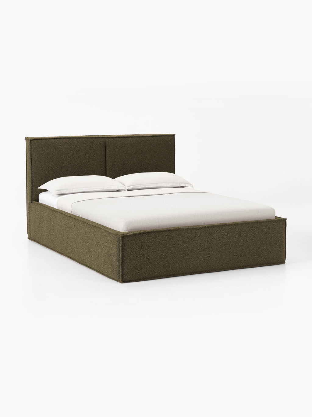 Gallery image 1 - Upholstered Bouclé Bed Dream