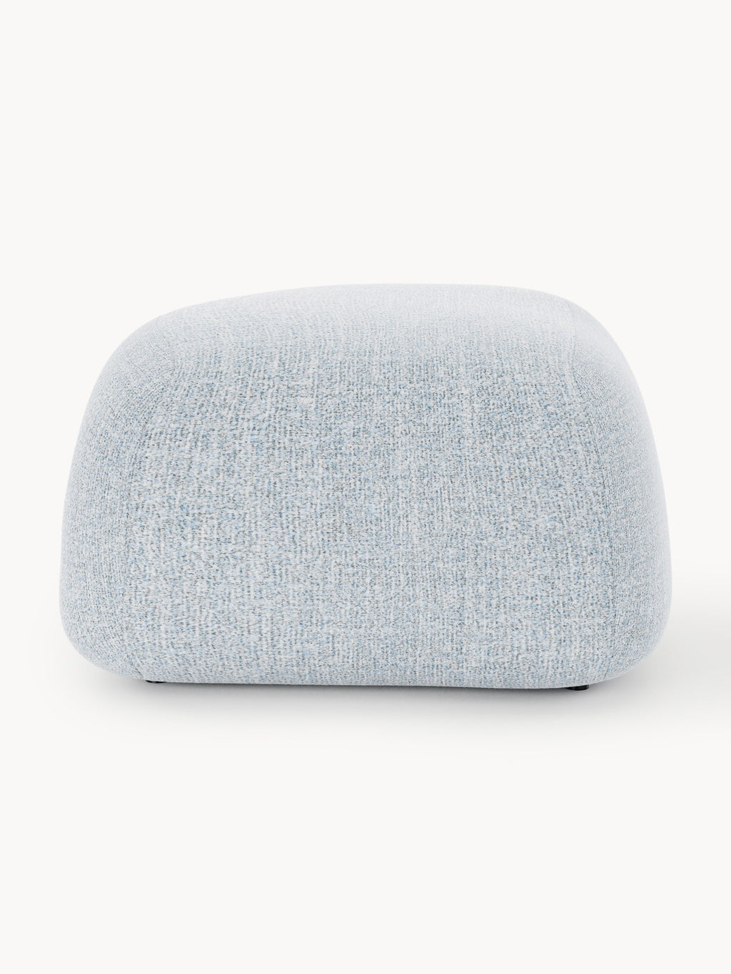 Wolke Oval Bouclé Ottoman