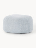 Gallery image 1 - Oval Bouclé Ottoman Wolke