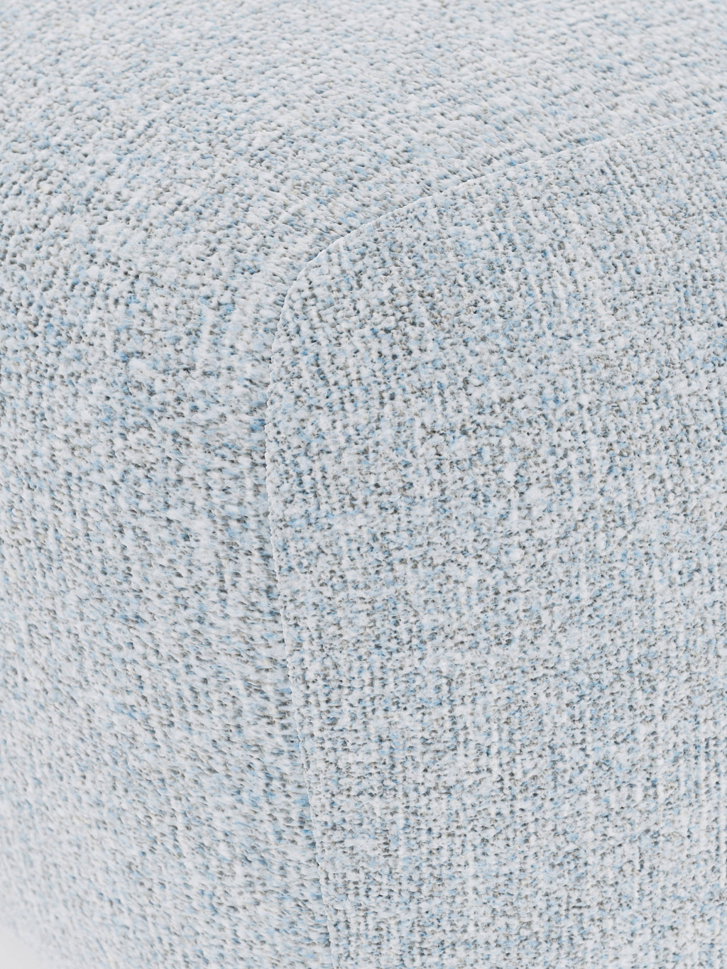 Wolke Oval Bouclé Ottoman