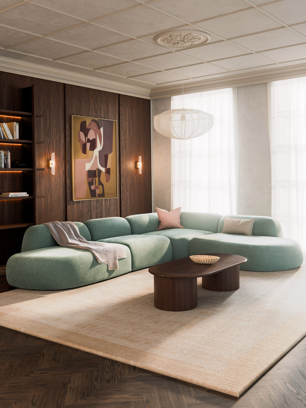 Wolke XL Modular Corner Sofa with Chaise Ends