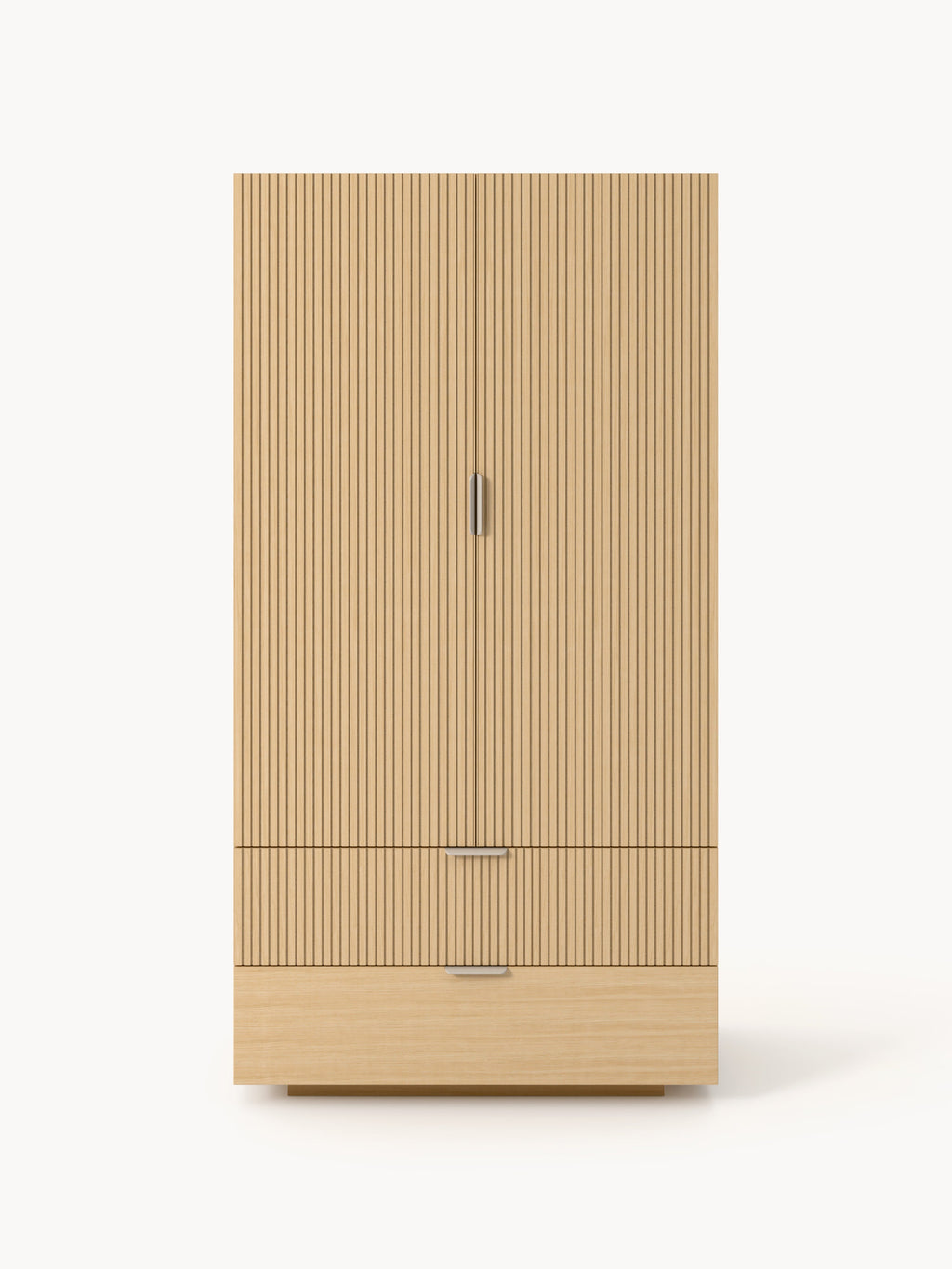 Sato Wooden Compact Wardrobe