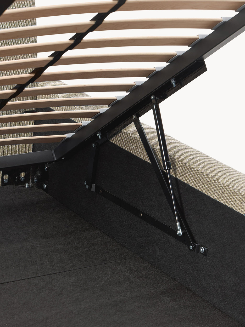Melva Upholstered Bed with Storage