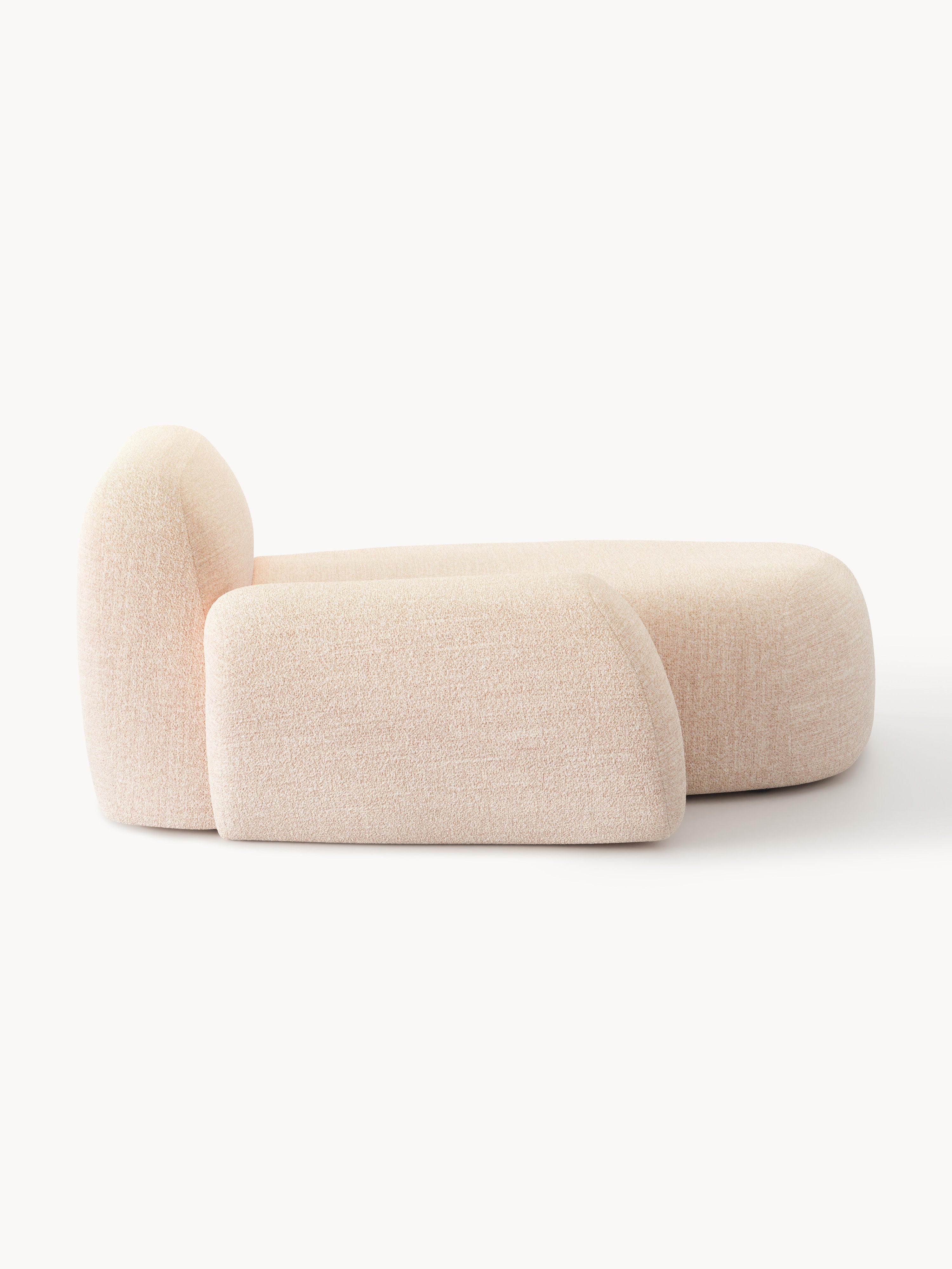 Wolke Bouclé Chaise Corner Module