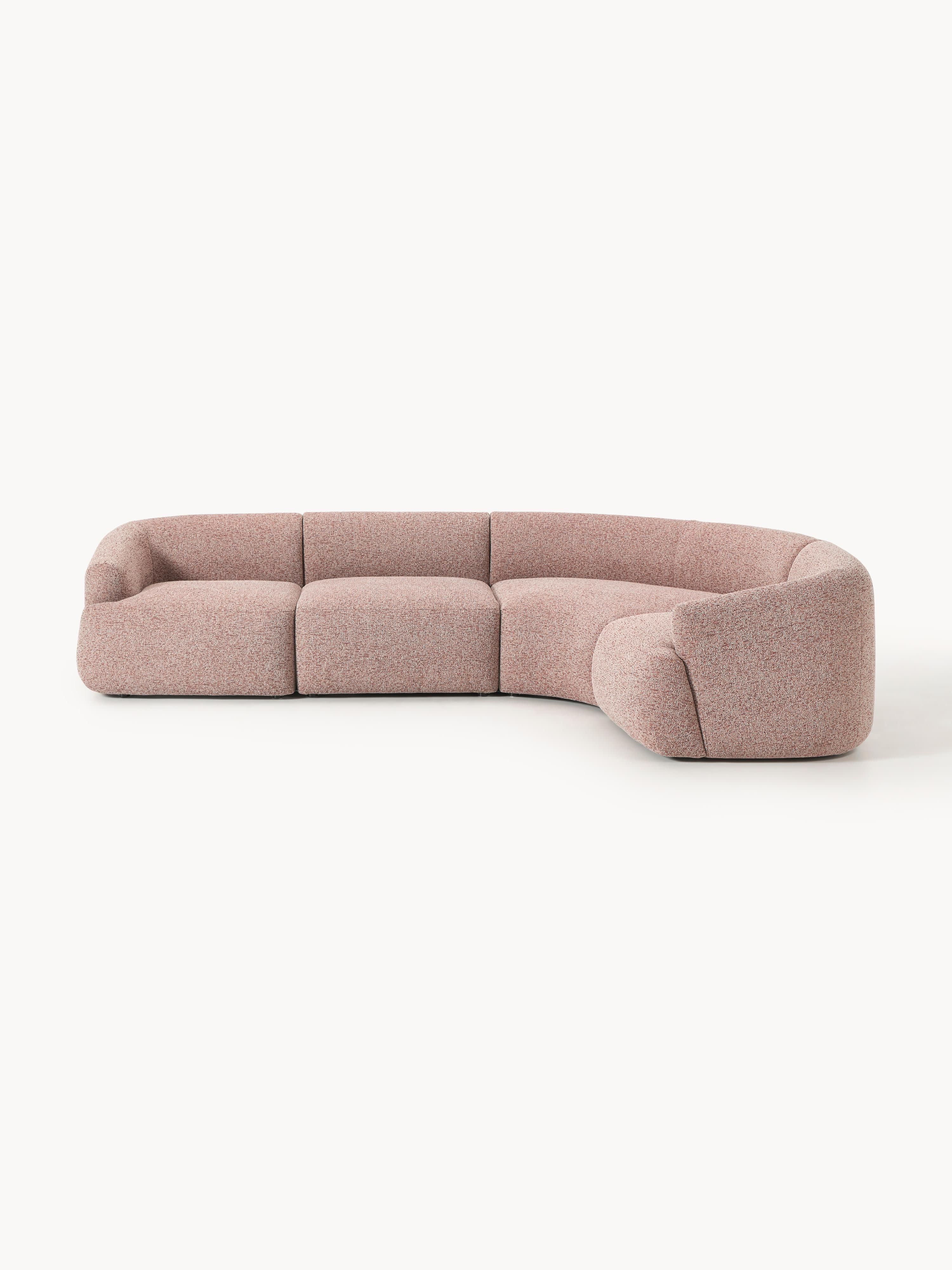 Gallery image 1 - Modular Bouclé Corner Sofa Sofia (4-seater)