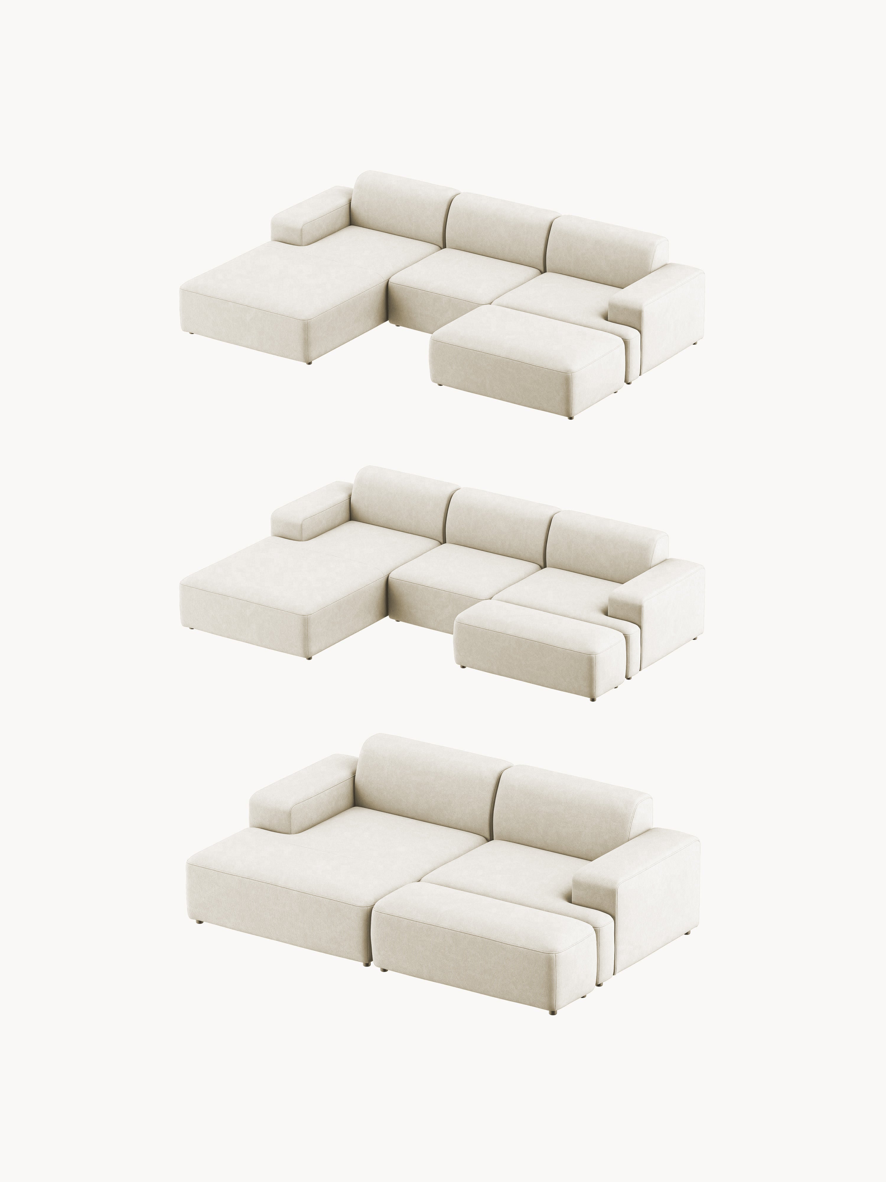 Melva Corner Sofa (4-seater)