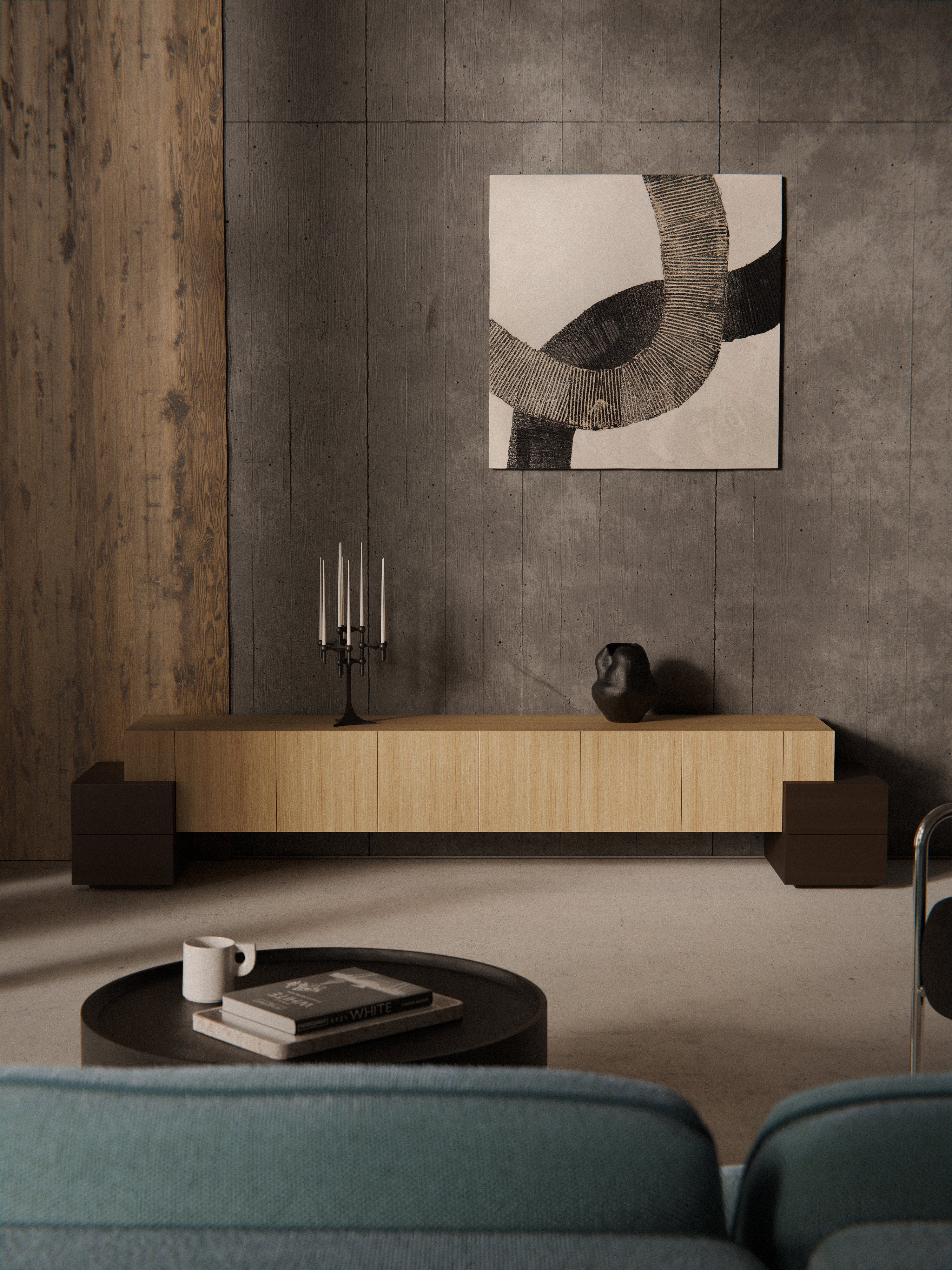 Pino Wooden TV Stand
