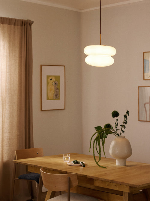 Baya Opal Glass Pendant Light