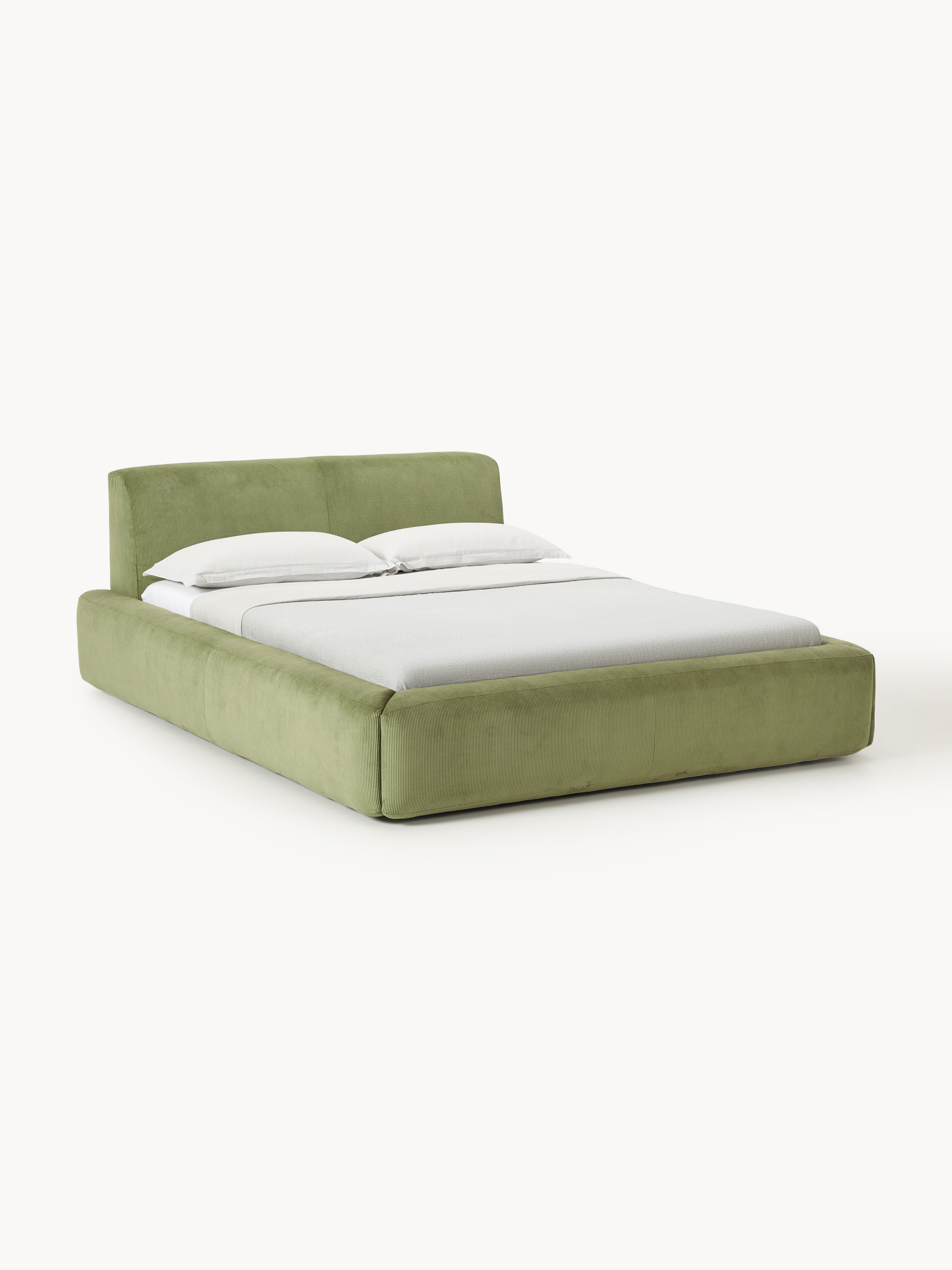 Gallery image 1 - Upholstered Bed Melva with Storage