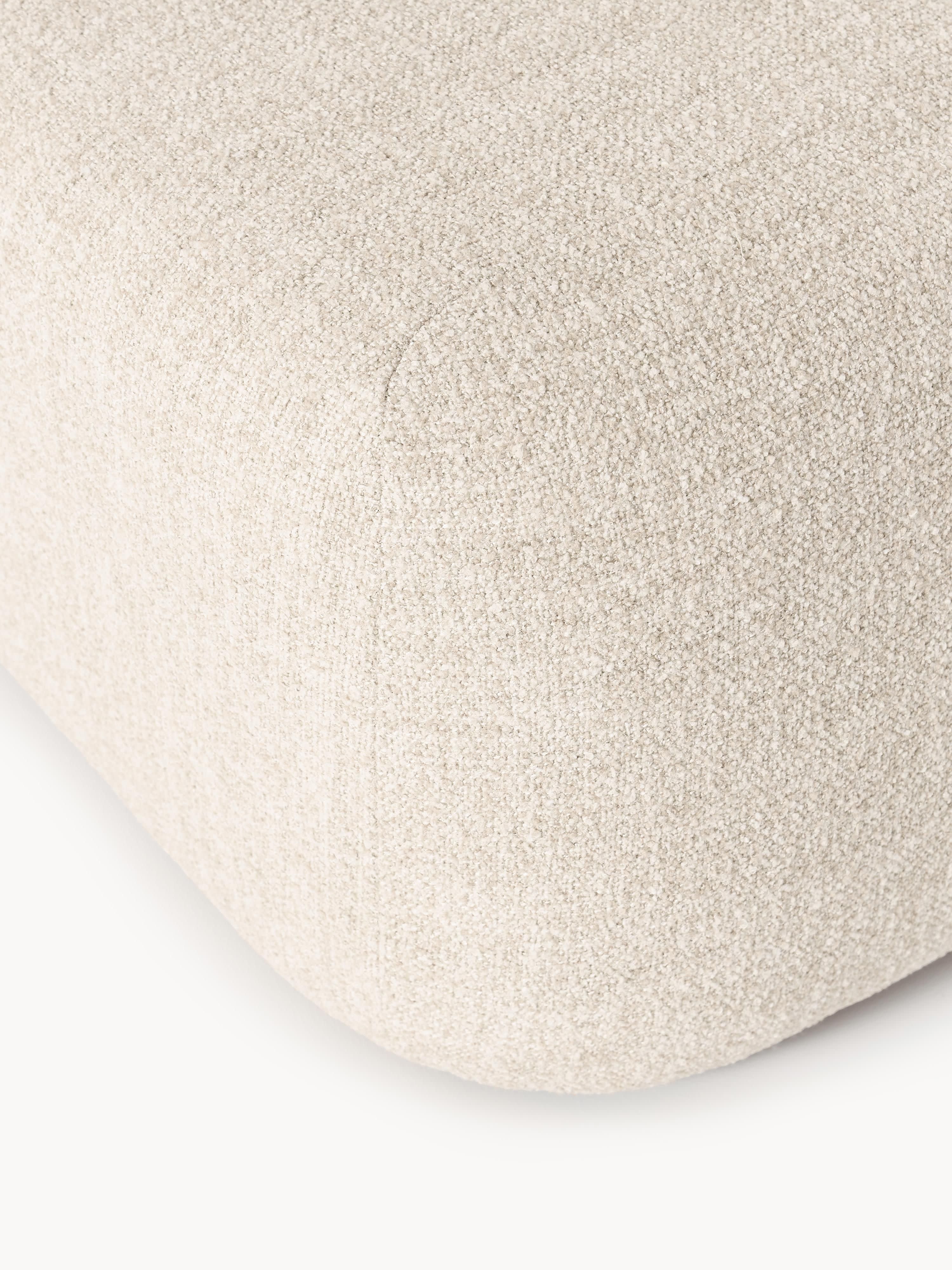 Wolke Oval Bouclé Ottoman
