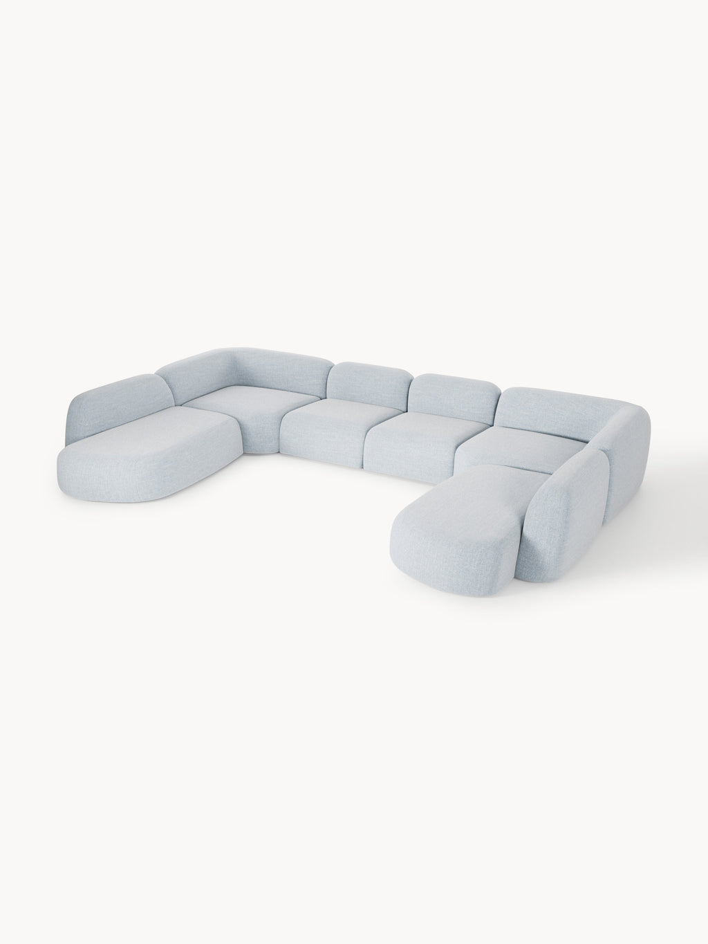 Gallery image 1 - XL Modular Bouclé Sofa Wolke