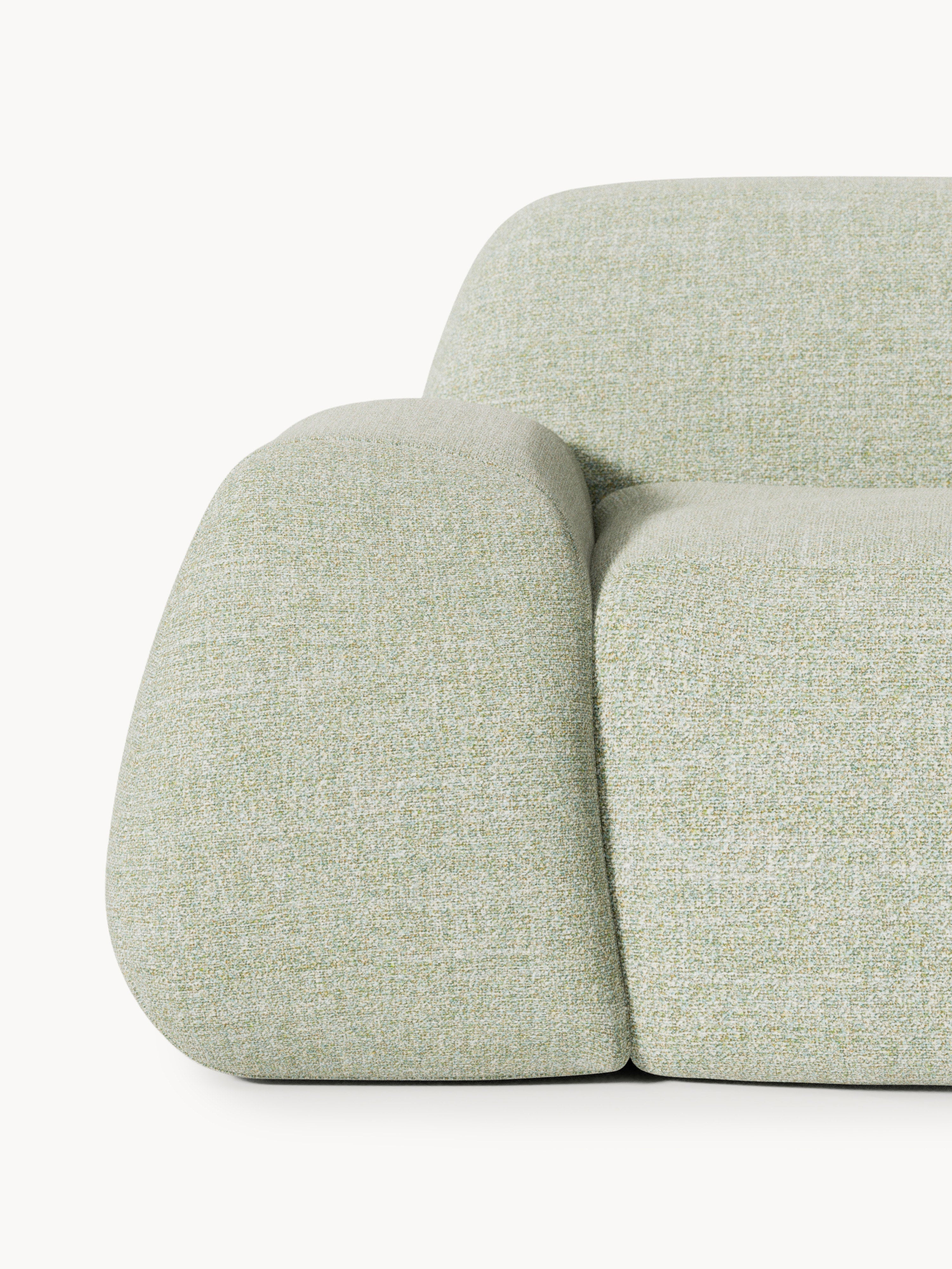 Wolke XL Modular Bouclé Corner Sofa with Chaise End