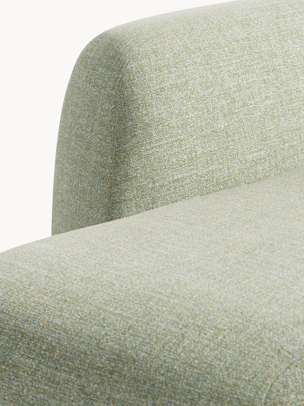 Wolke XL Modular Bouclé Corner Sofa with Chaise End